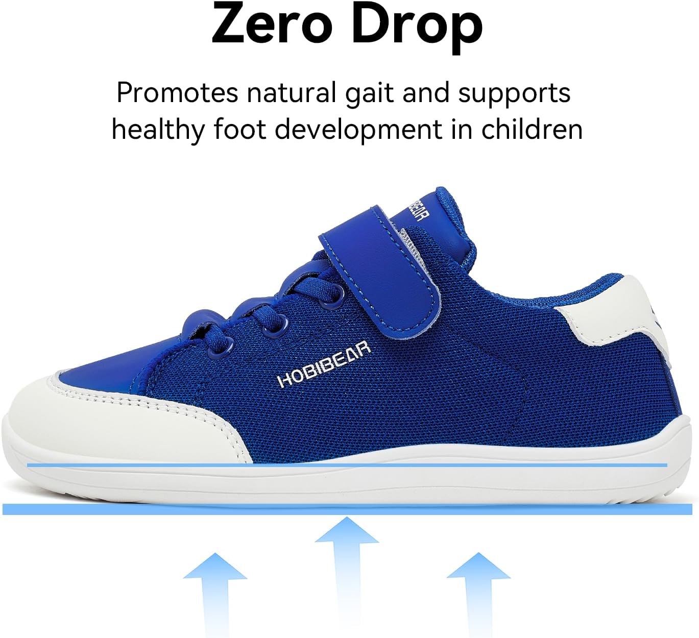 HOBIBEAR Kids Barefoot Shoes Wide Toe Box Zero Drop for Toddler Little Big Kid Boys Girls Walking Sneaker - Image 3