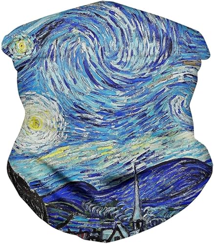 Miniatura 2 de KIDVOVOU Bandana con estampado 3D para hombre y mujer, máscara facial con protección solar UV, pasamontañas, polaina, bufanda, bufanda, para