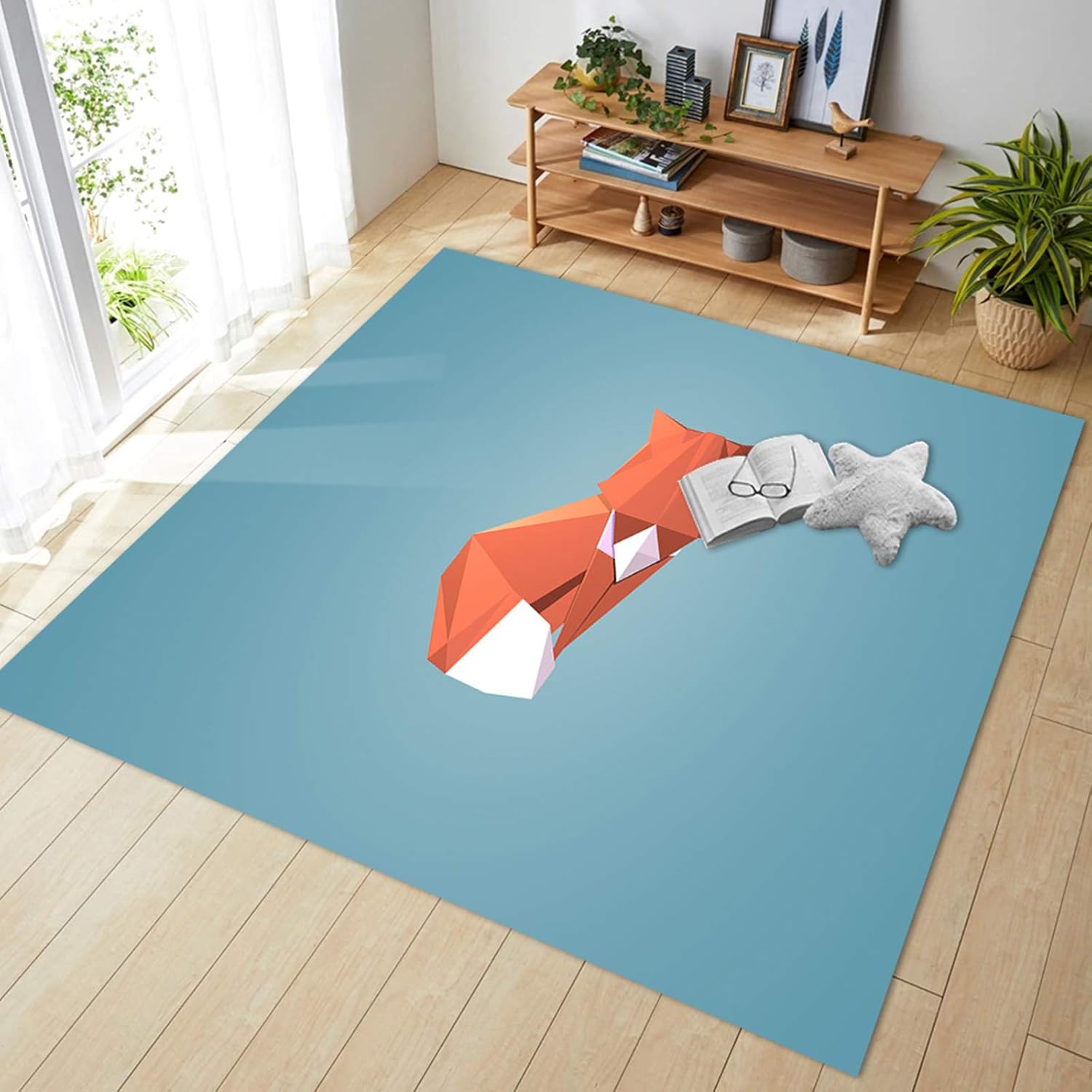 Simple Modern Style Carpet, Super Soft Anti-Slip Carpet for Bedroom Living Room Home Decor(Size:100 * 160cm,Color:C)