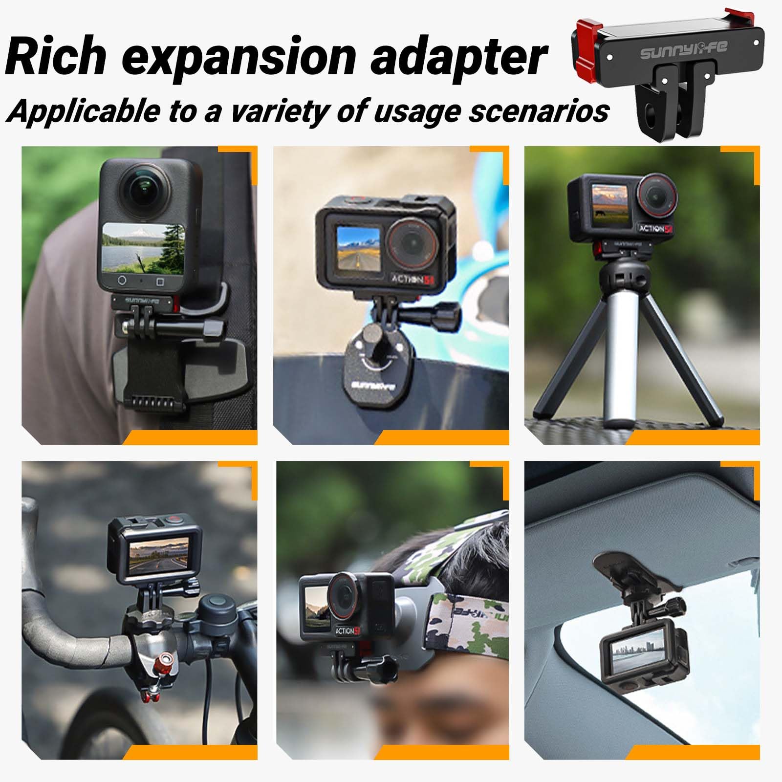 Supporto Collo Per Action Cam - Compatibile Con DJI Osmo Action