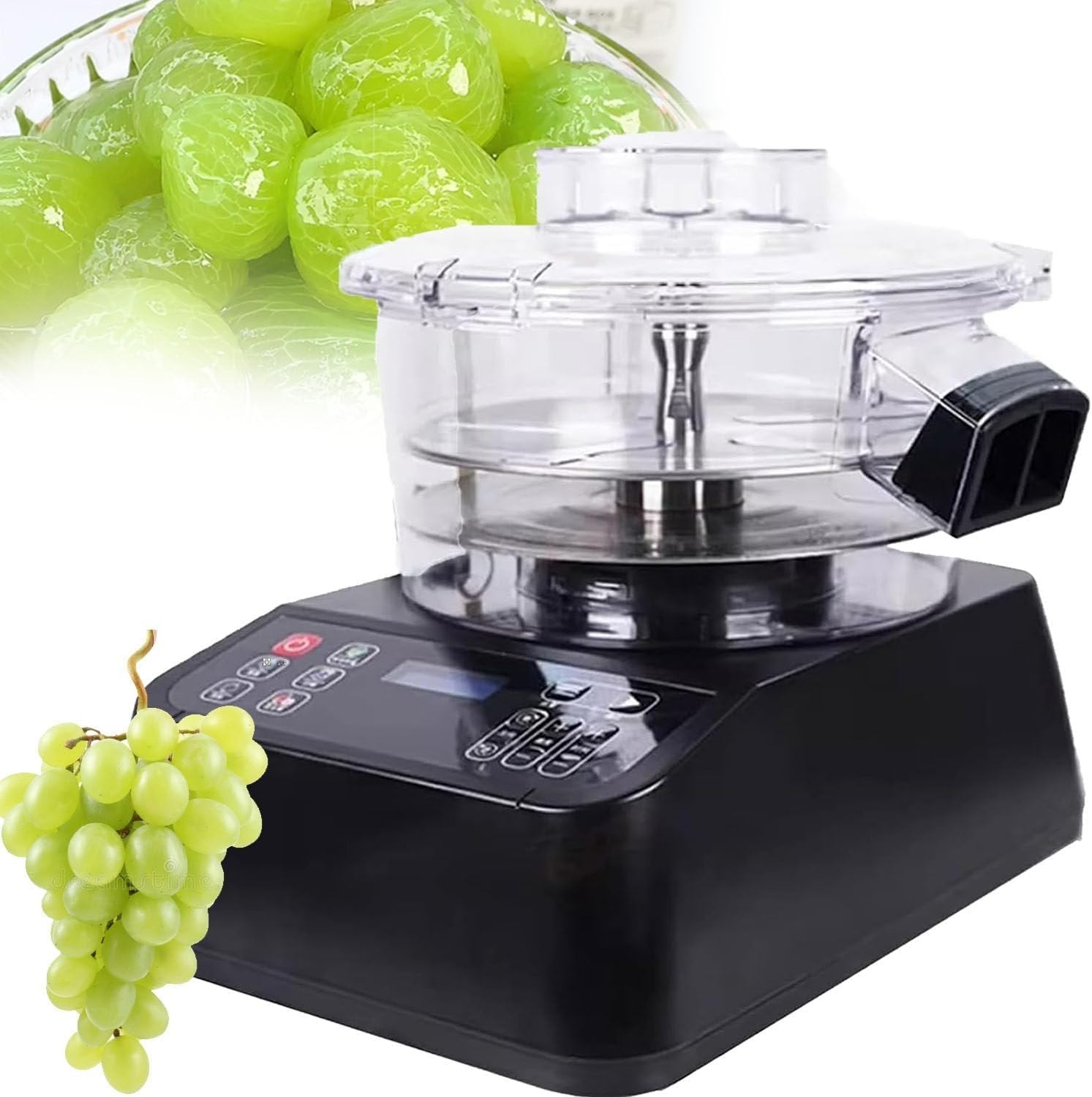 Pelador eléctrico de frutas y verduras, máquina automática giratoria para uvas, tomates cherry, cocina y uso doméstico