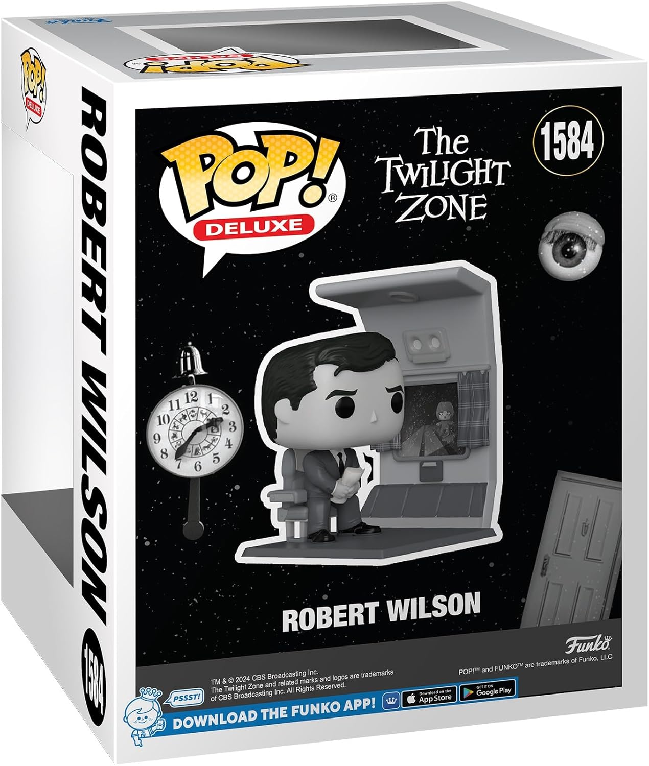 Funko POP Deluxe TV: The Twilight Zone 1959 – Mr. Robert Wilson - Collectable Vinyl Figure - Gift Idea - Official Merchandise - for Kids & Adults - TV Fans - Model Figure for Collectors