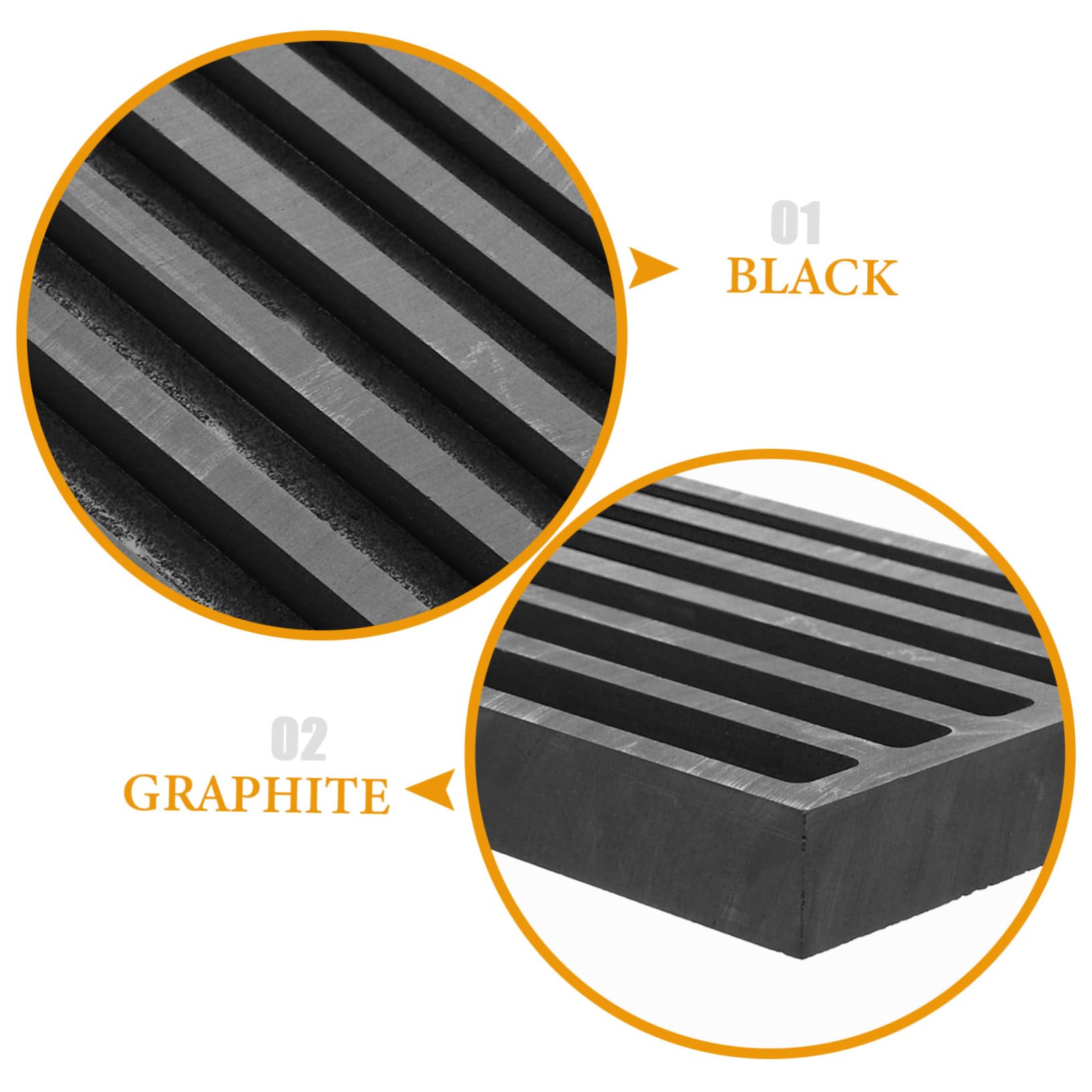 SHINEOFI 5piezas Molde De Reutilizable Para Fundición De Molde Para Lingotes Plata Herramienta De Fundición De Superior Para Experimentos De Metal Diseño y