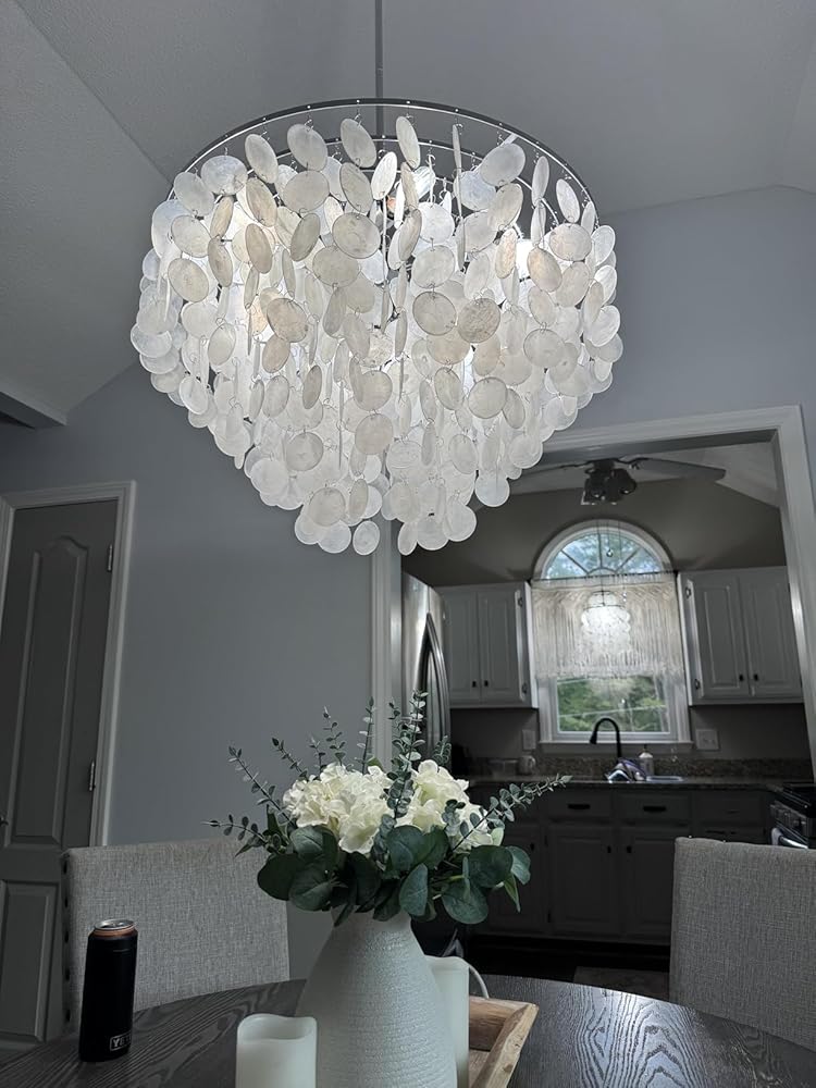 Shell Wind Chime Chandelier