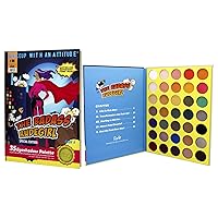 Vista 4 de Rude Cosmetics The Badass Rudegirl 35 Paleta de sombras de ojos Libro 6 para mujer Sombra de ojos de 1.34 oz