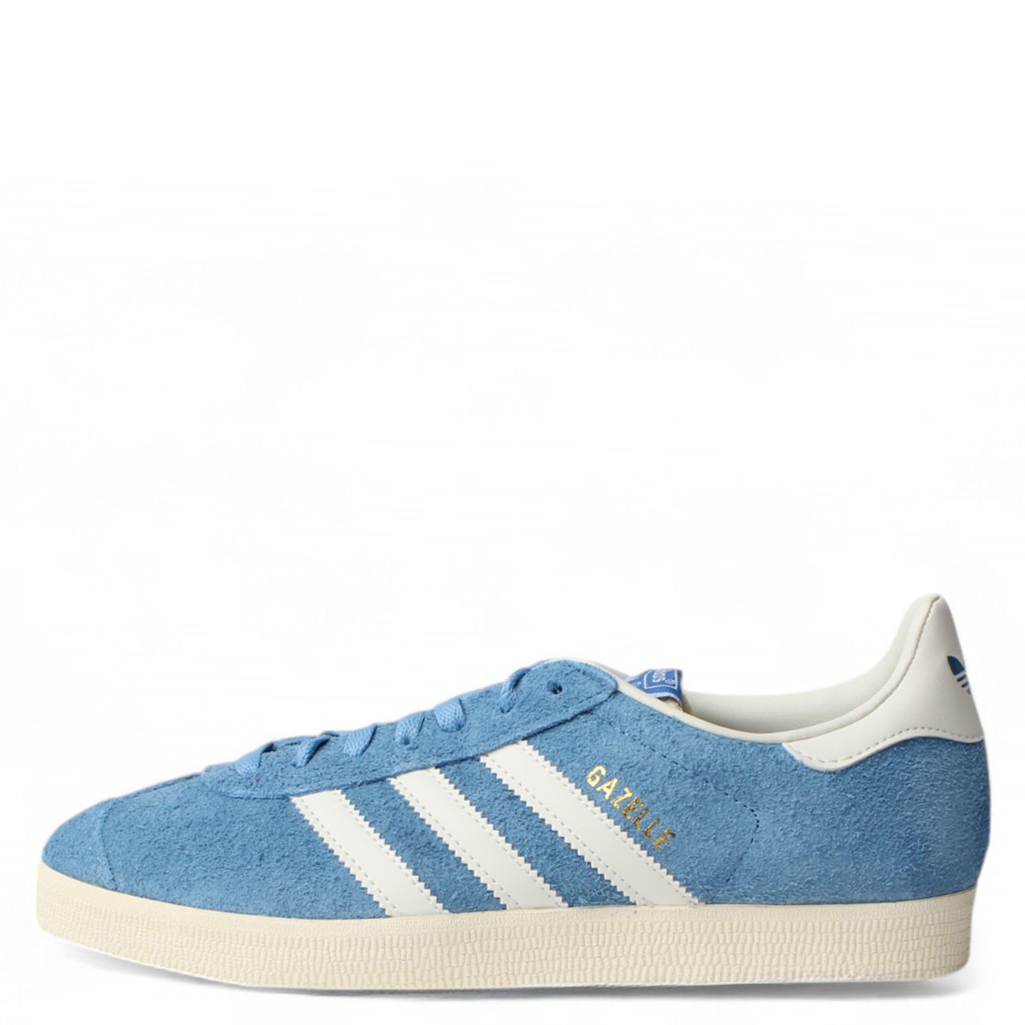 Men's Adidas Gazelle Shoes - Light Blue / Off White / Cream White