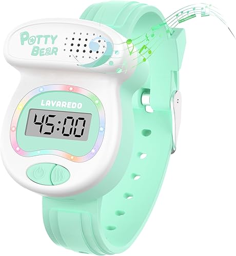 Miniatura 1 de NN BEN NEVIS Reloj de entrenamiento para ir al baño, temporizador para ir al baño y luces LED coloridas, ayuda para entrenamiento de inodoro para