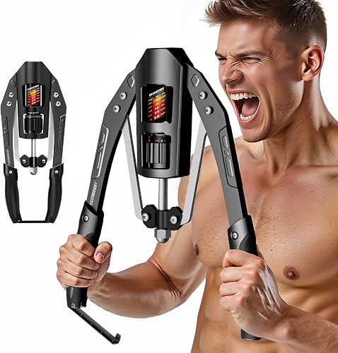 EAST MOUNT Twister Arm Exerciser - Adjustable 22-440lbs Hydraulic Power, Home Chest Expander, Shoulder Muscle Training Fitness Equipment, Arm Enhanced Exercise Strengthener