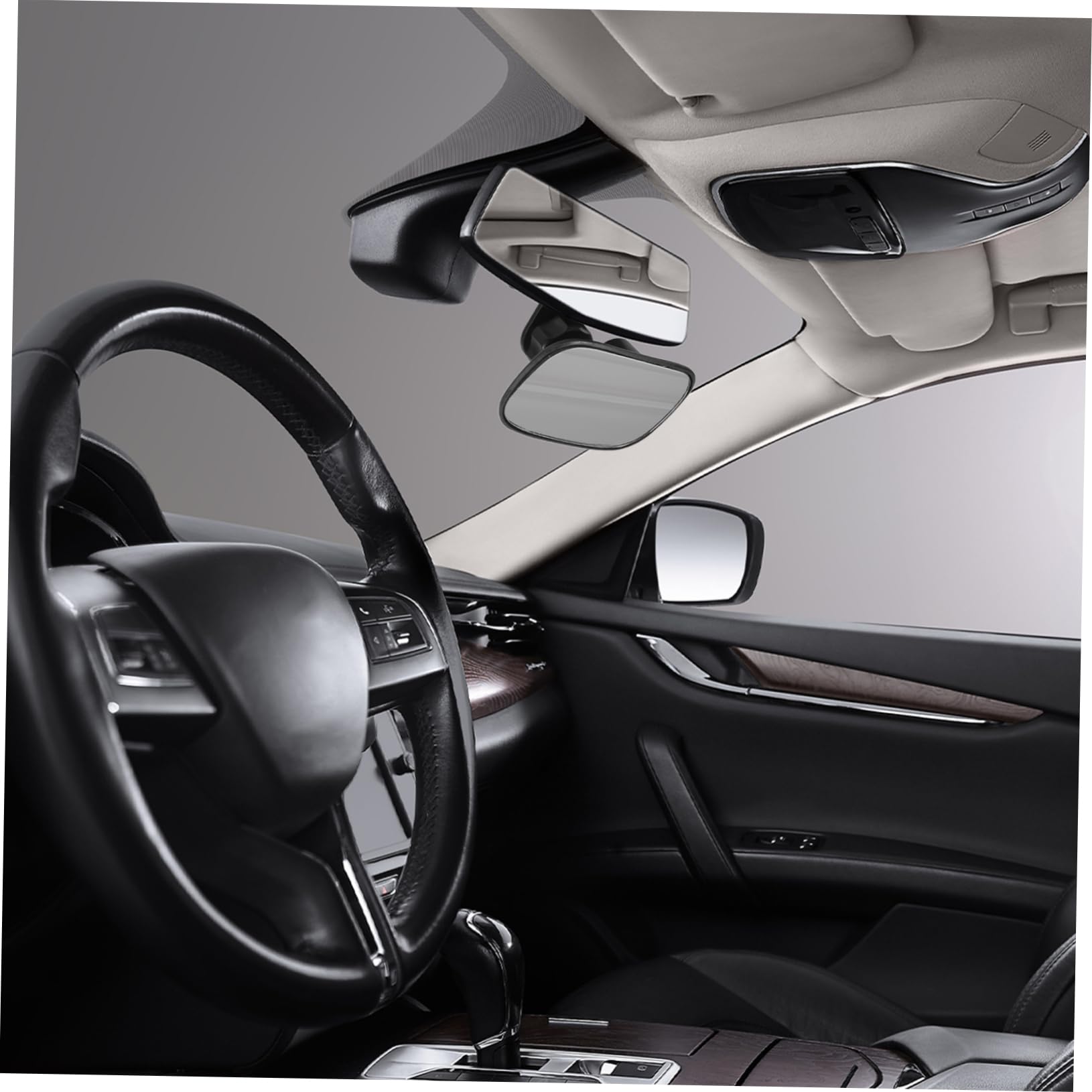 KOMBIUDA Rear Facing Car Seat Mirror Safe Rearview Mirror for Boys and Girls Easy Install Wide Applicability