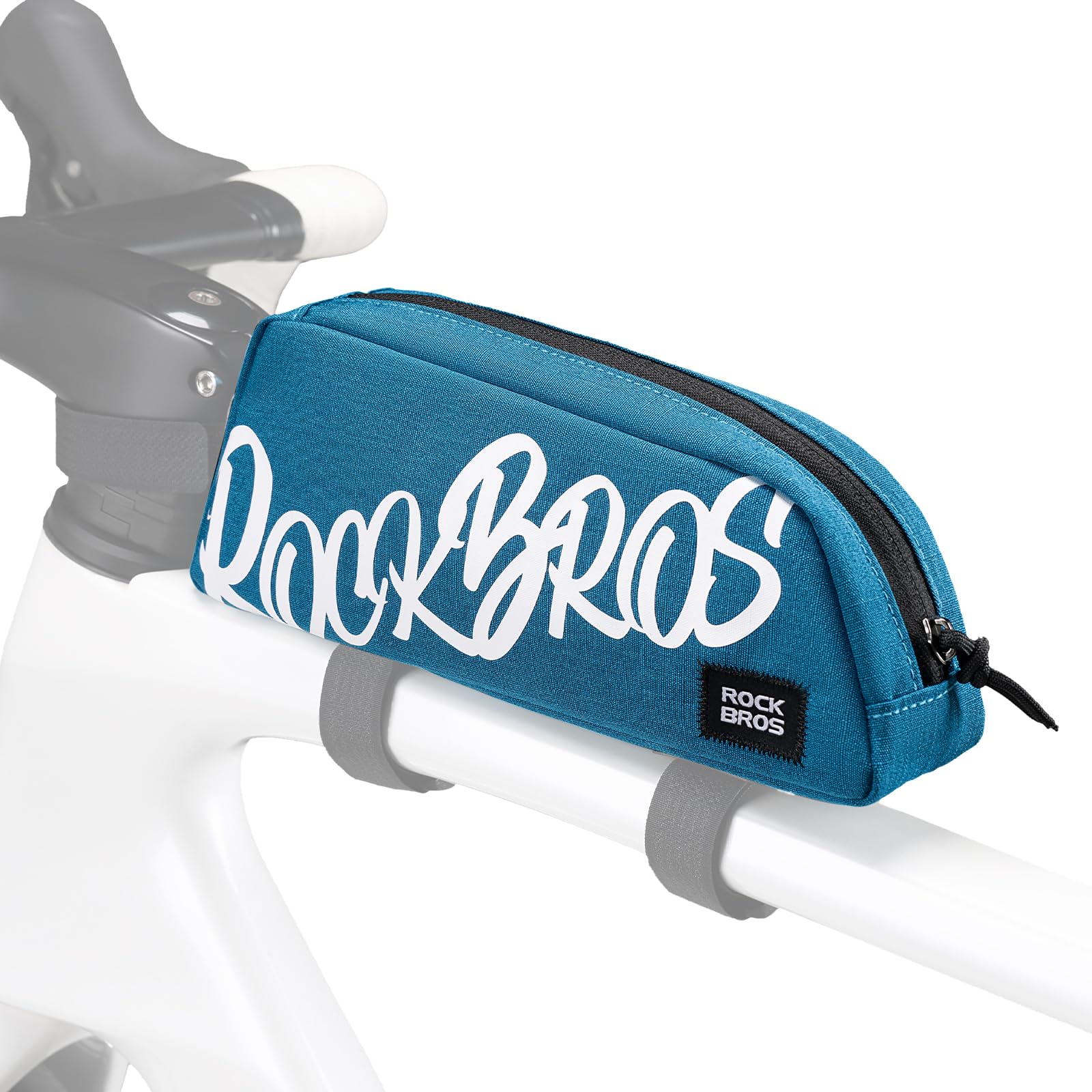 ROCKBROS Bicycle Frame Bag Top Tube Bag for MTB E-Bike and Gravel Bike 0.8L Bicycle Pack Frame Top Tube Pouch