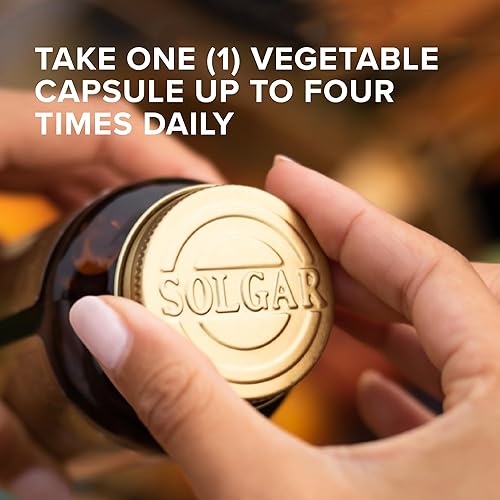 Miniatura 3 de Solgar - Taurina 500 mg Cápsulas Vegetales 100 Recuento
