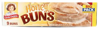 Little Debbie 9 Big Snacks Honey Buns , 20.98 OZ