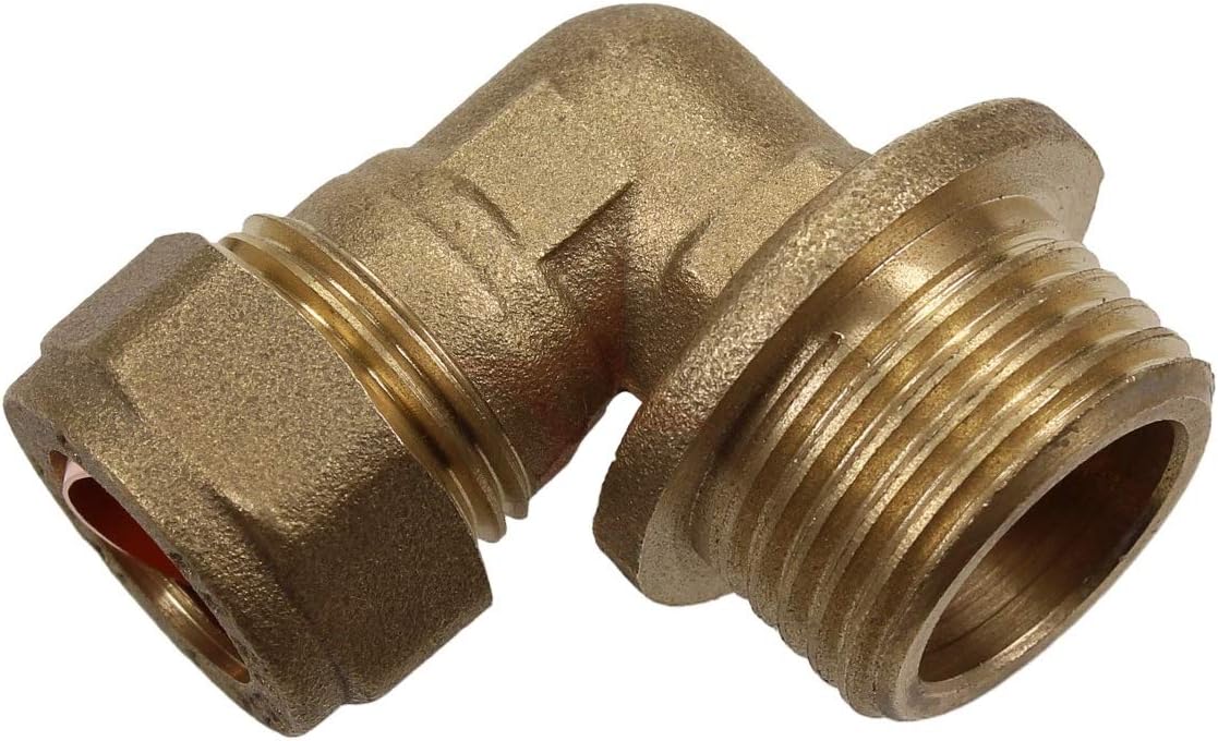 15mm x 3/4" Male Compression Parallel Elbow
