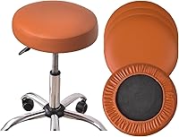 Vista 43 de HAOYONG Juego de 4 fundas redondas para taburetes de bar, impermeables, de poliuretano, fundas elásticas para taburetes de bar, fundas para sillas