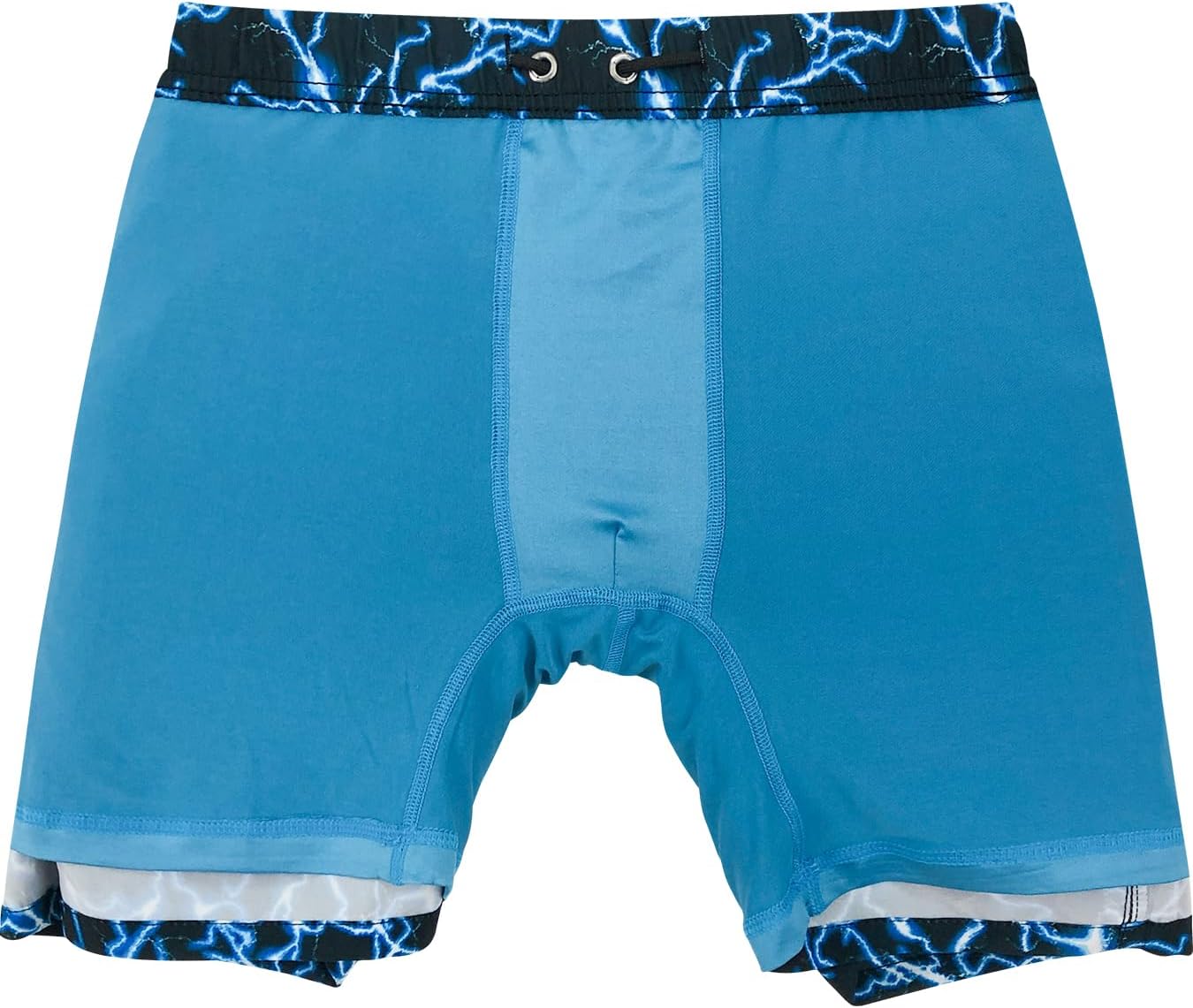 Boys Swim Trunks with Compression Liner Comfortable Quick Dry Swimsuit Beach Shorts for 5-16 Years