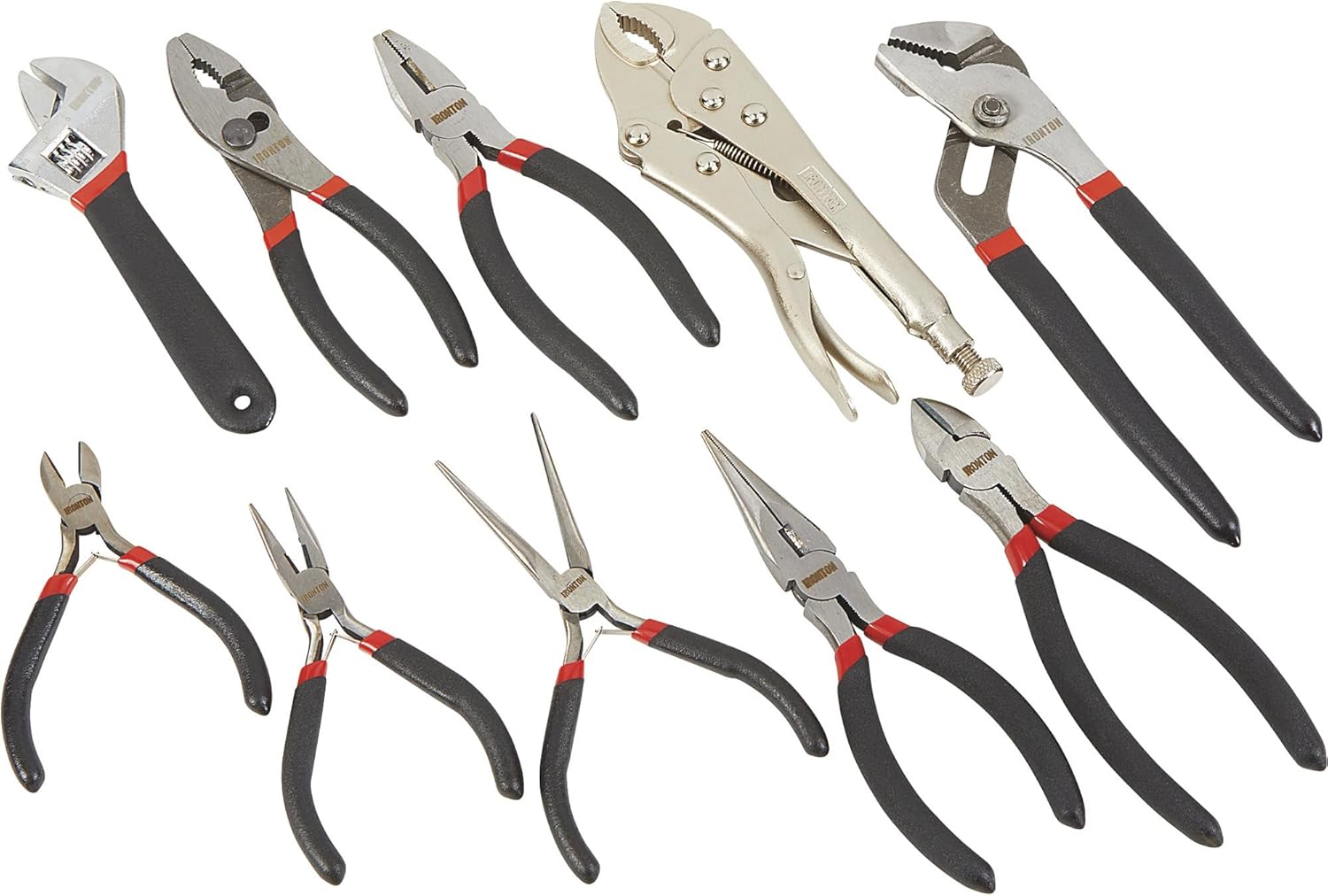Ironton 10-Pc. Pliers Set