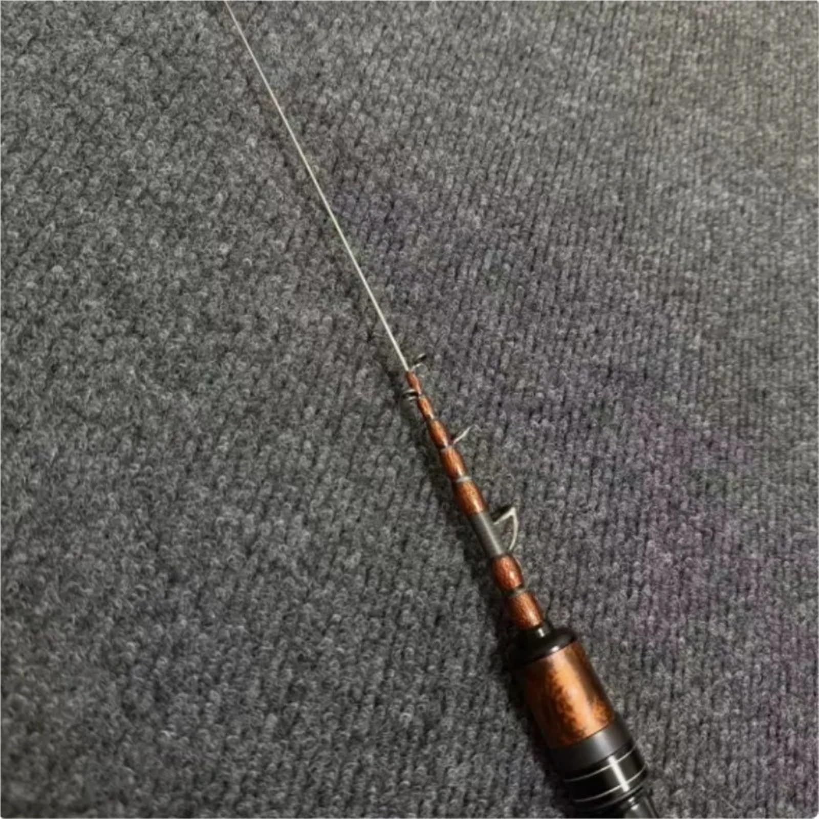 Canna da pesca telescopica in carbonio ultraleggera 1,5-1,8 metri, comoda trasportare