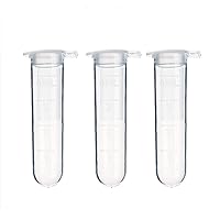 Vista 1 de Eowpower 100 piezas de 0.1 fl oz de plástico frasco botella tubos para almacenamiento de muestras de contenedores líquidos