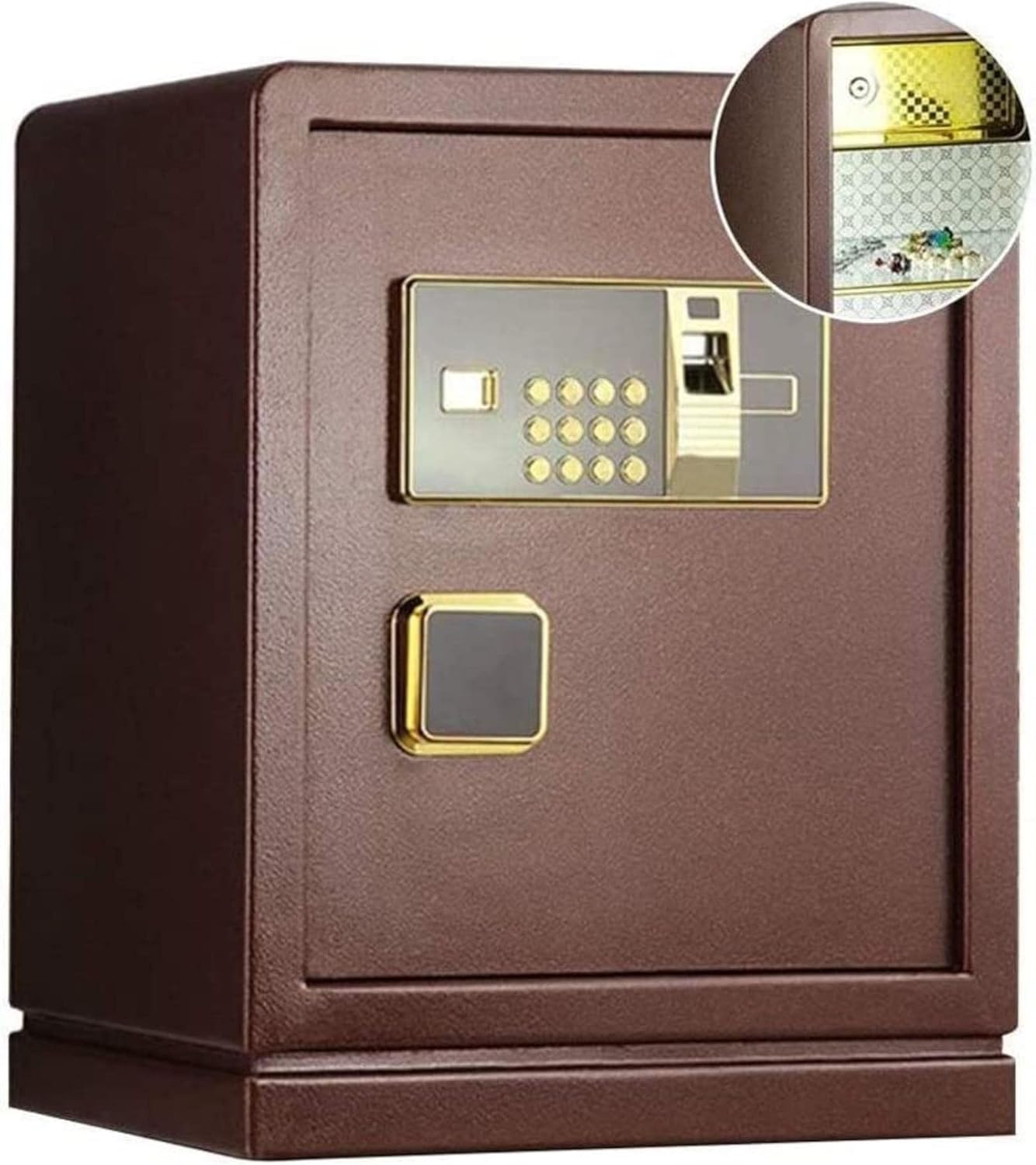 Safe Box,Home Safe, Fingerprint Safe Home Combination Lock