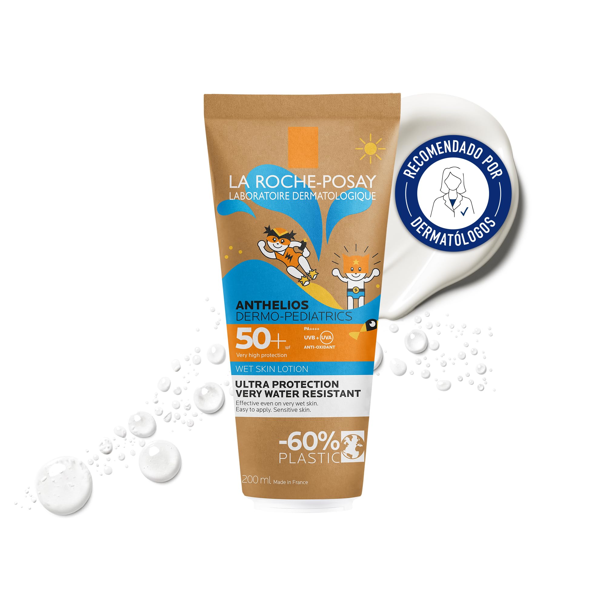 La Roche-Posay Anthelios Loción Wet Skin SPF50+ 200ml