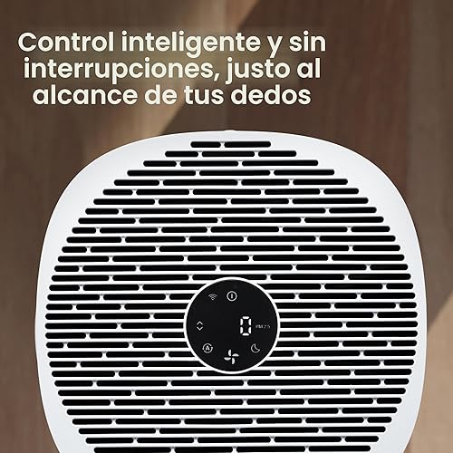 Miniatura 8 de BLUEAIR Purificadores de aire para habitaciones grandes, limpia 3,048 pies cuadrados en una hora, limpiador de aire inteligente HEPASilent