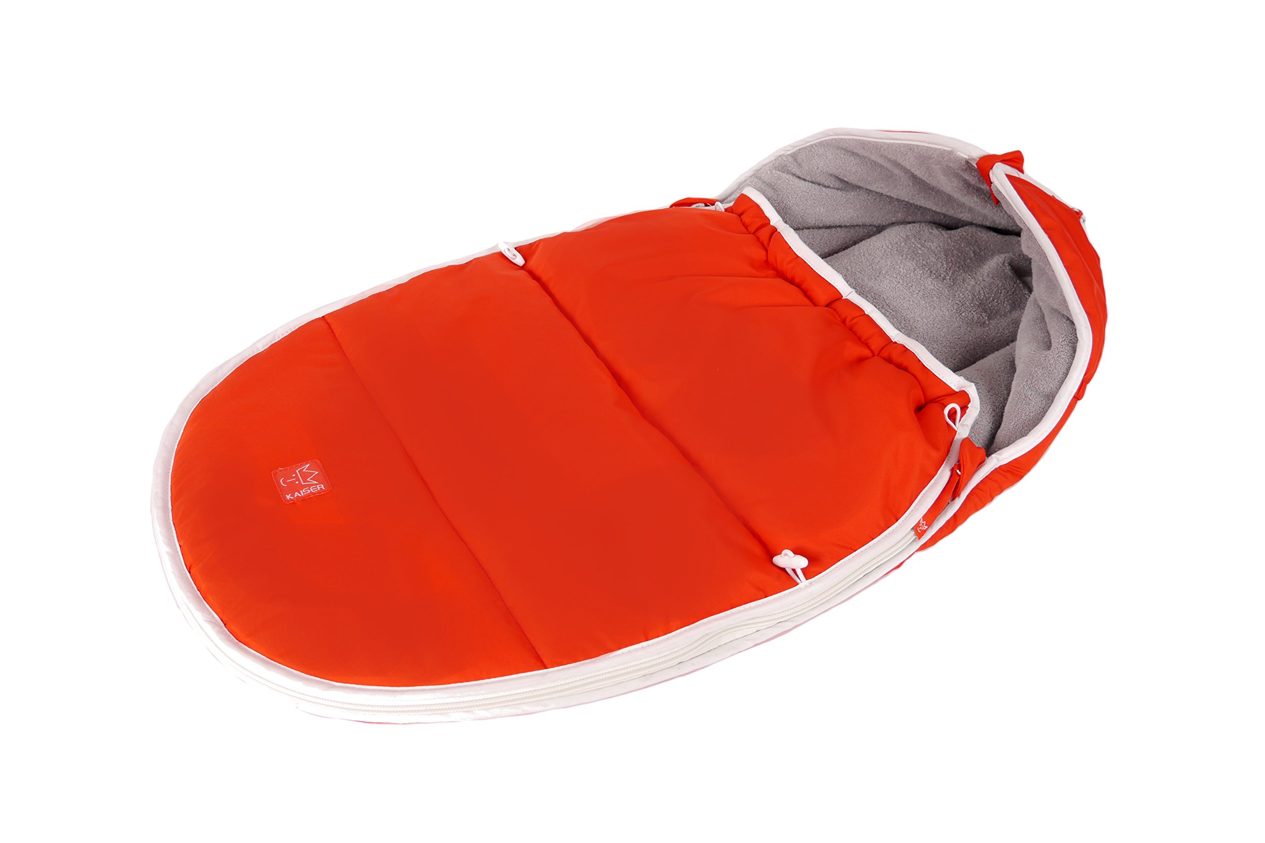 Kaiser sudadera con capucha de peluche bolsa para cochecitos (rojo, 6538533)