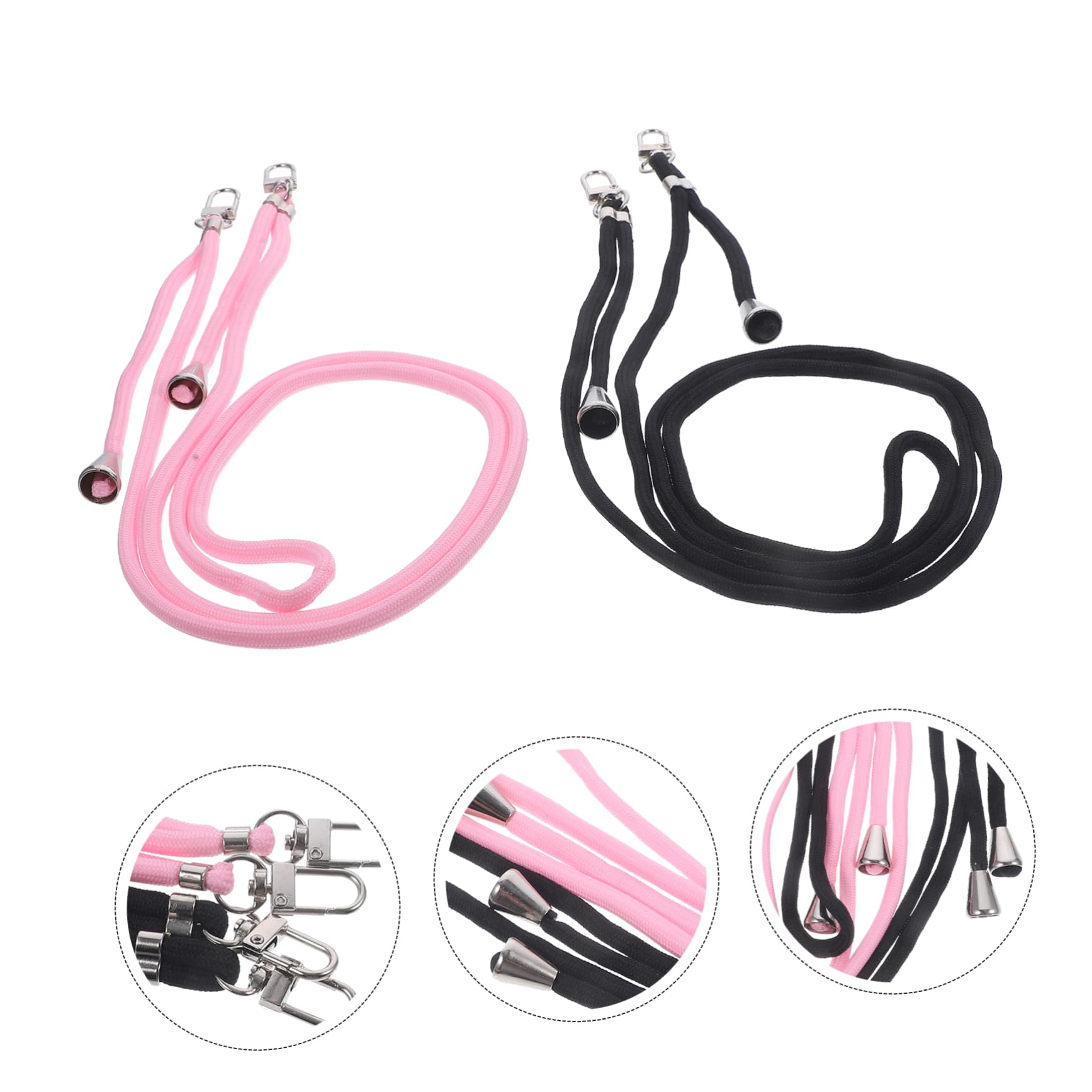 SHINEOFI 5 Sätze Handy Lanyards Aus Polyester Verstellbare Umhängegurte Für Smartphones Praktische Und Dekorative Handy Halterung 2 Stück * 5
