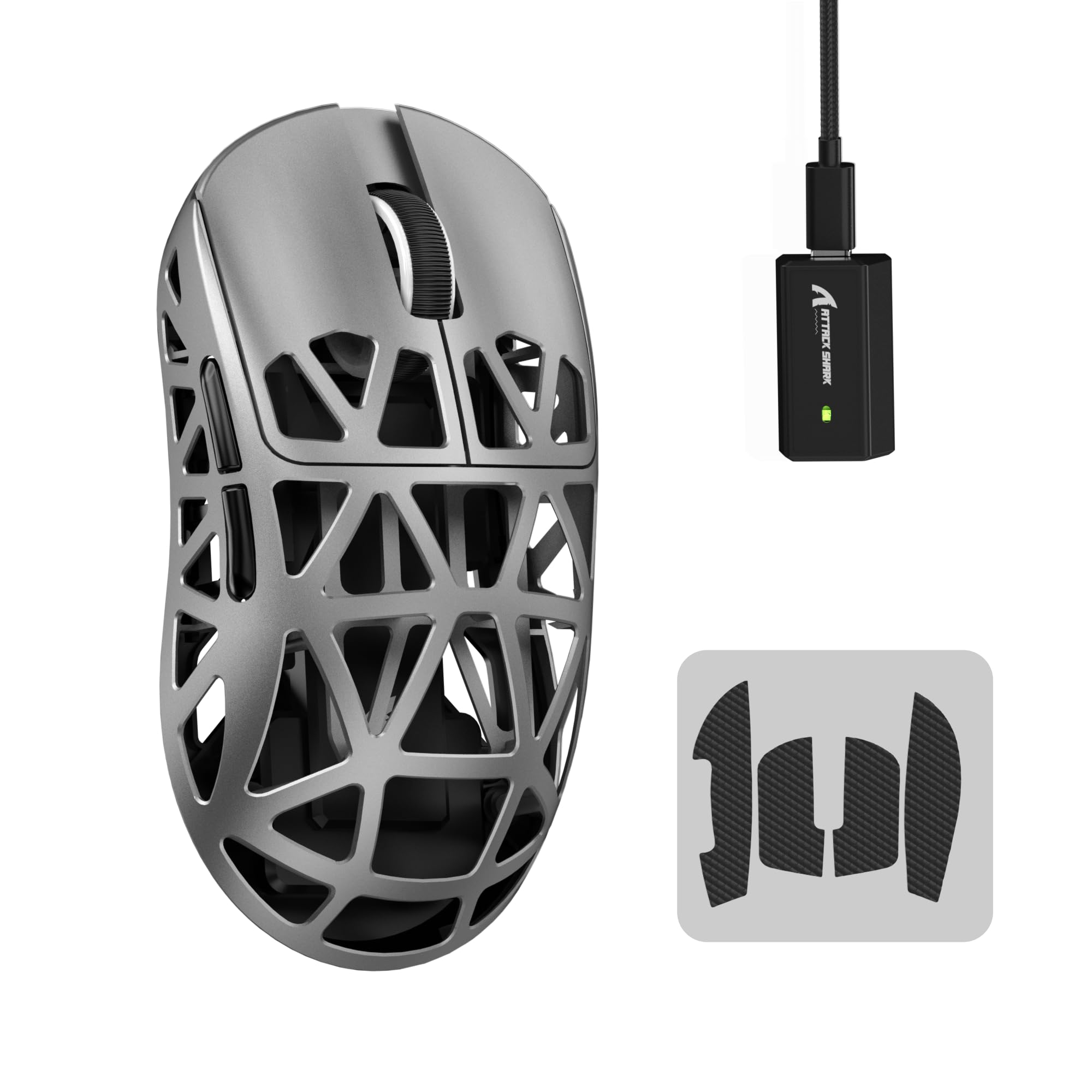 Amazon | MAMBASNAKE×ATTACK SHARK R2 マグネシウム合金マウス