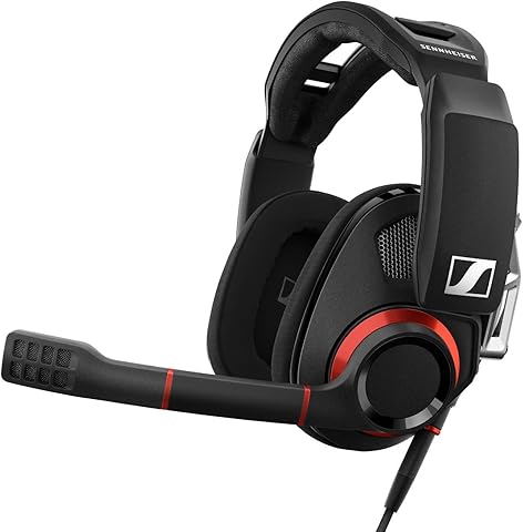 Sennheiser GSP 500 Open Acoustic Gaming Headset - Red/Black