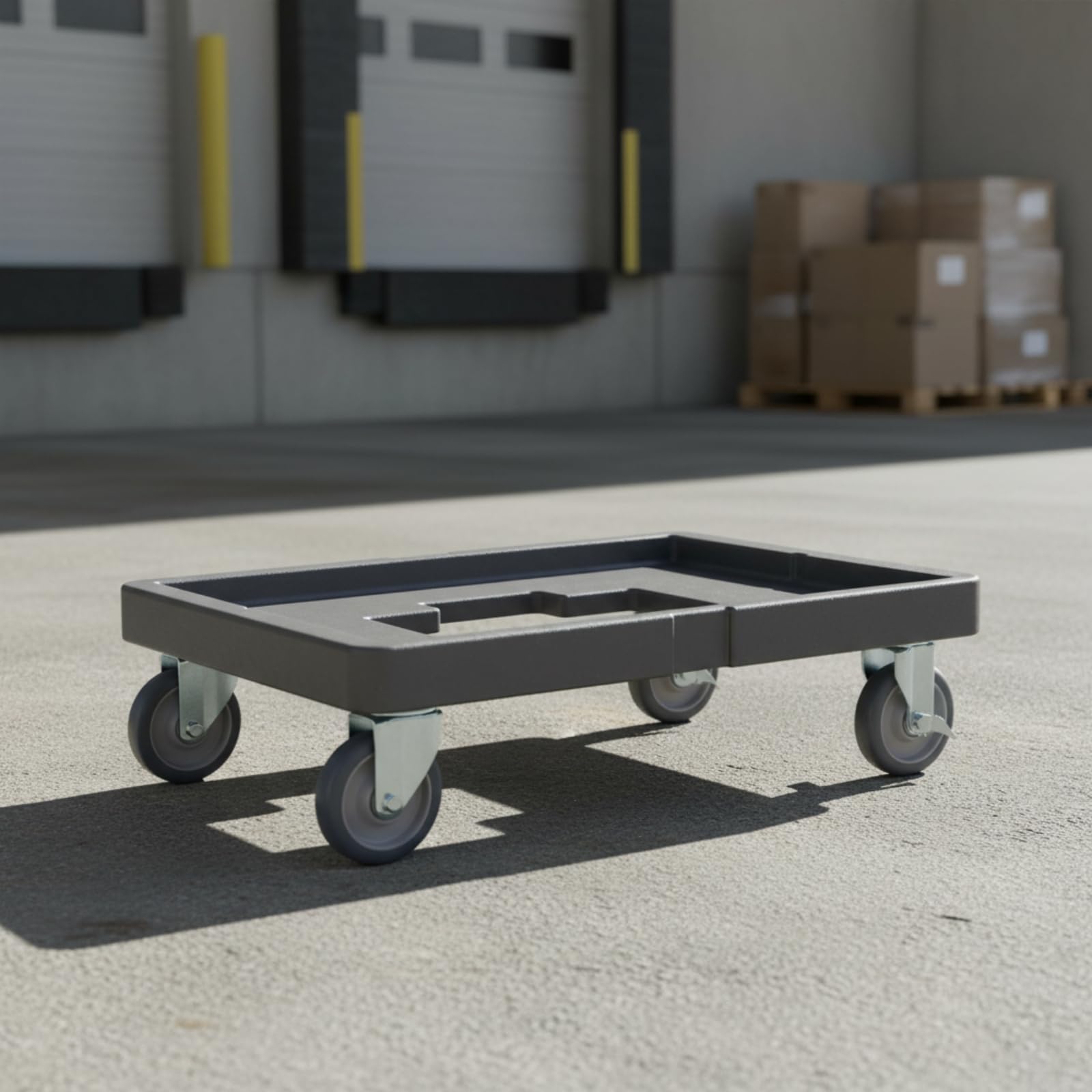 rockible Pedana con Ruote Robusto Carrello da Trasporto Antiscivolo Base Mobile per Addetti Al Catering, Ristoratori, Professionali