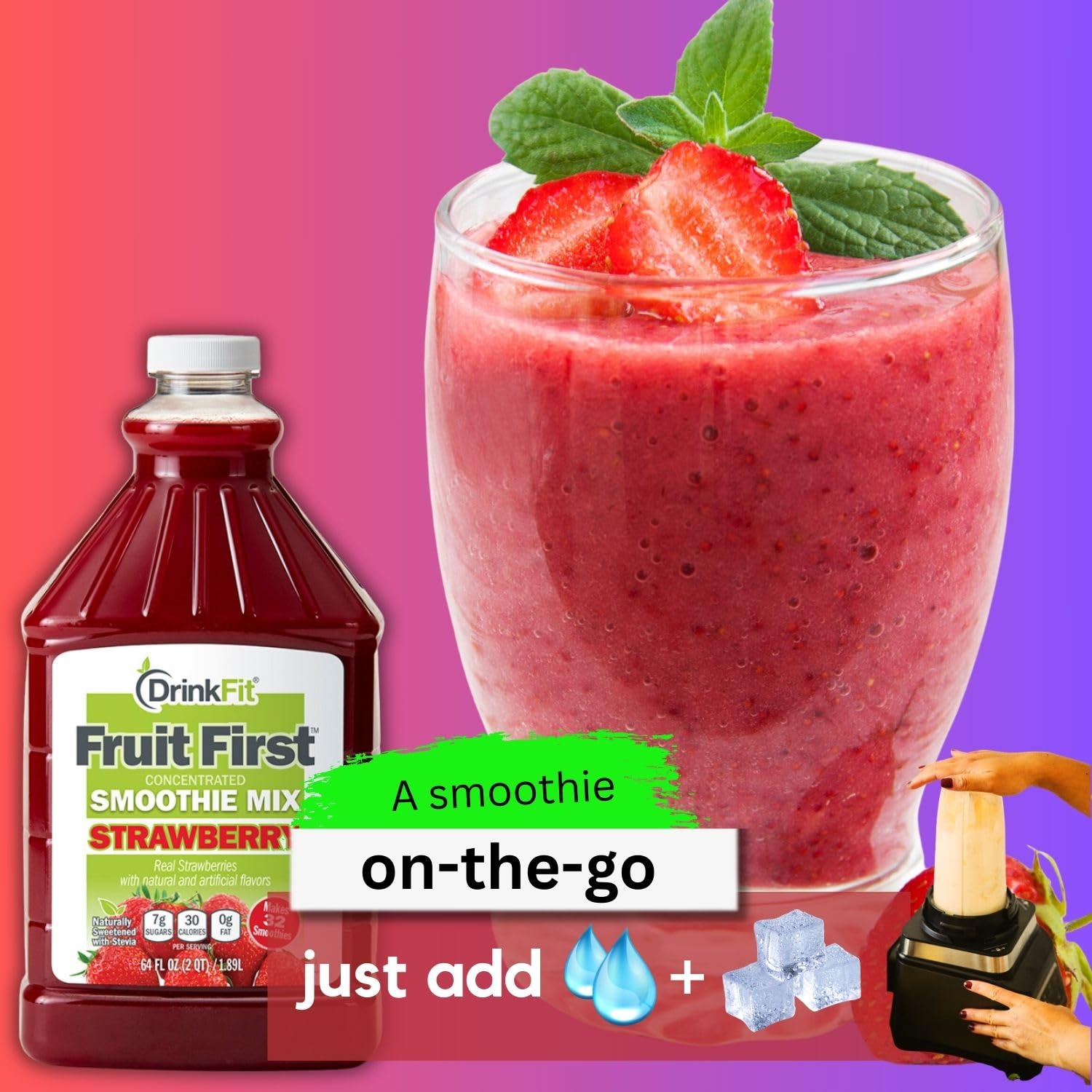 user_12fb8fba　フランクリンミント ① ジュモートリステ Amazon.com : DrinkFit Fruit Smoothie | Real Fruit Puree, Low Sugar