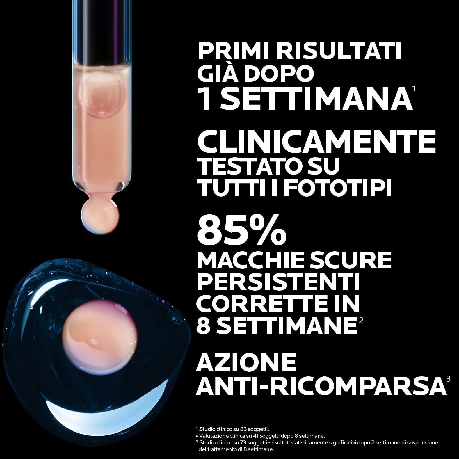 La Roche Posay Mela B3, Siero Intensivo Concentrato Anti-Macchie, Per Tutti i Tipi di Pelle, Azione Anti-Ricomparsa, Incarnato Più Luminoso e Uniforme, Arricchito con Melasyl e Niacinamide, 30 ml