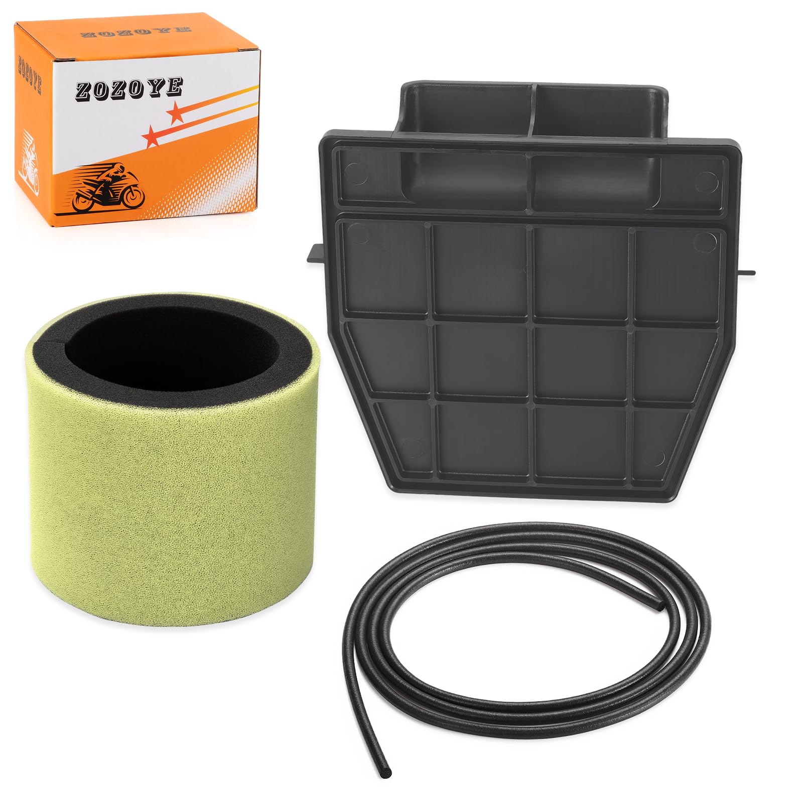Air Filter & Air Box Lid Cover Cap w/Seal for Kawasaki Bayou 220