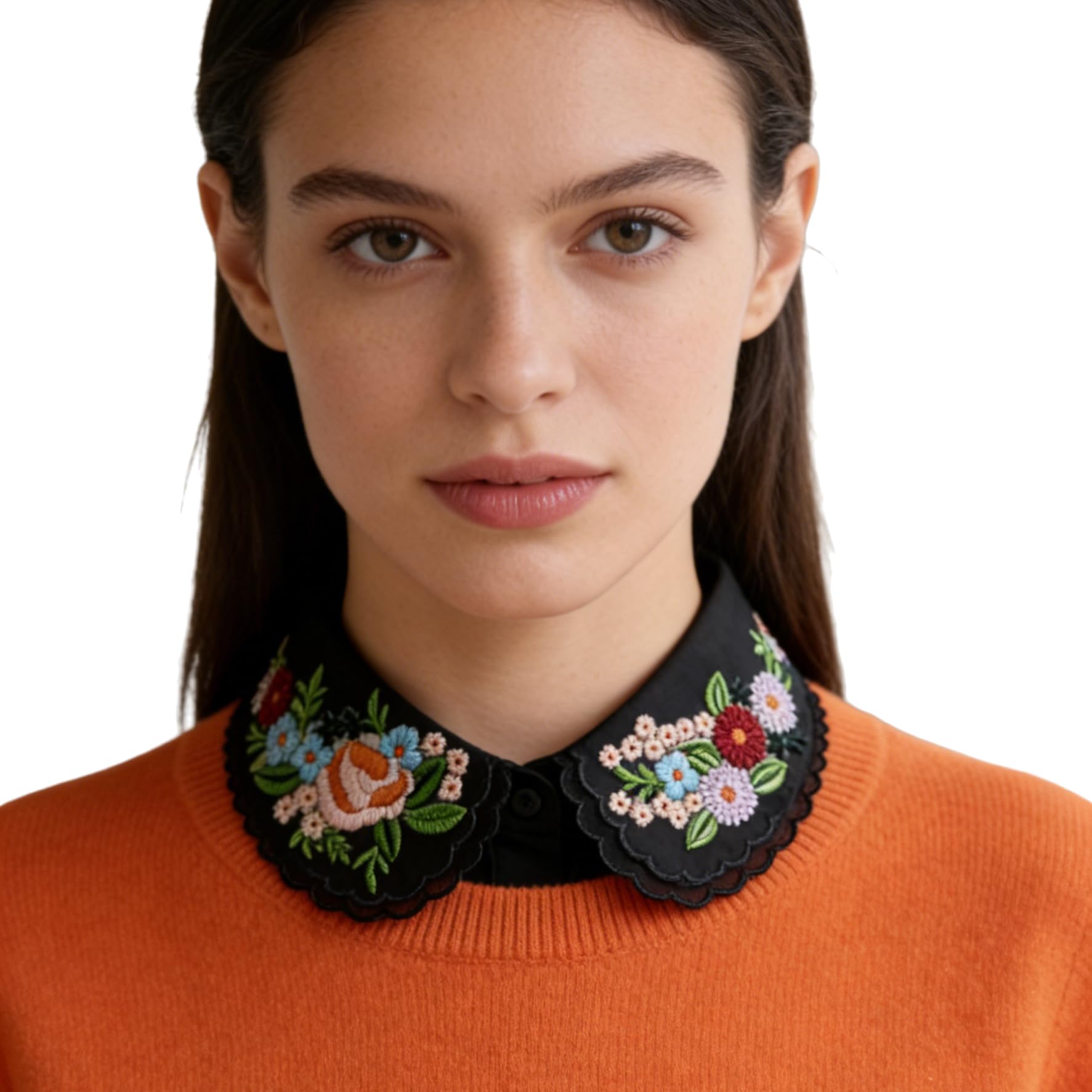 Muiltvoe Women's Fake Collar Detachable False Collar (pack of 1)
