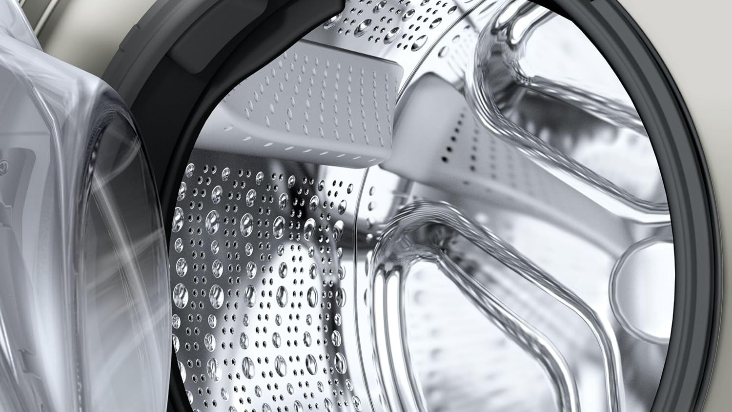 Close-up of Siemens iQ300 Washing Machine drum interior