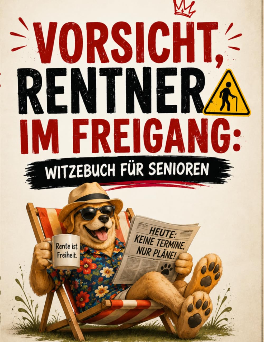 Vorsicht, Rentner im Freigang: Witzebuch für Senioren: 1.000 freche Sprüche, Witze & sarkastischer Humor | Geschenk für Ruheständler (1.000 verblüffende Fakten)