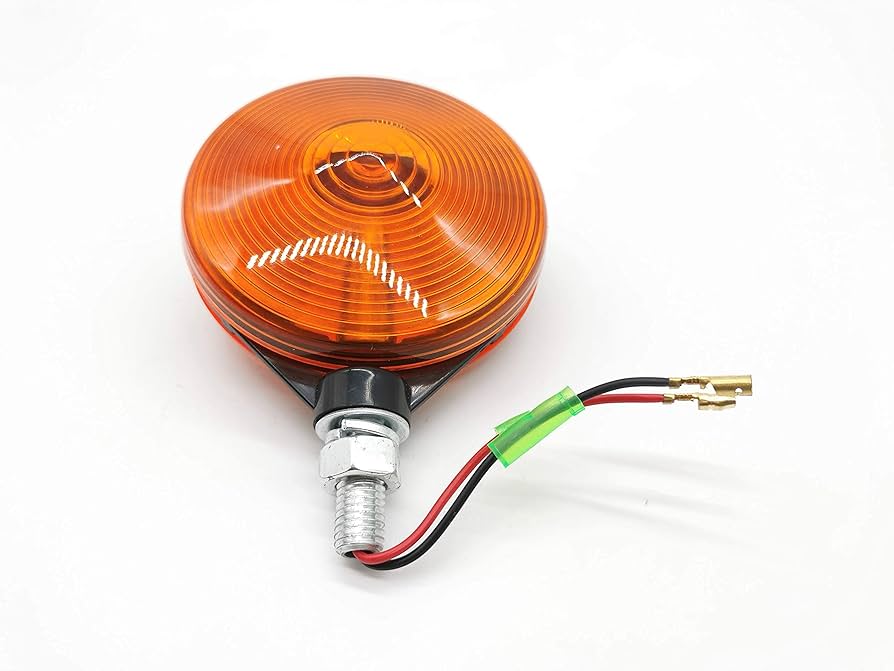 Amazon.com: 2X 3C081-75870 Amber Hazard Light For Kubota