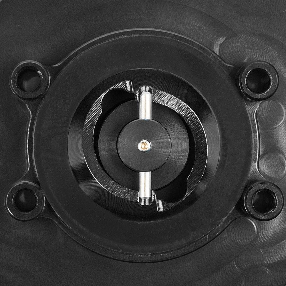 Ducati Scrambler Tankdeckel mit Schnellverschluss Tank Deckel schwarz Racefoxx