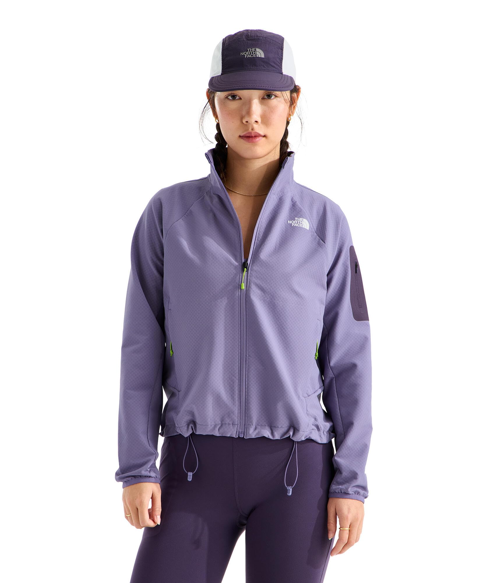 THE NORTH FACE Damen Tek Approach Jacke, Grounded Plum/Endless D, M