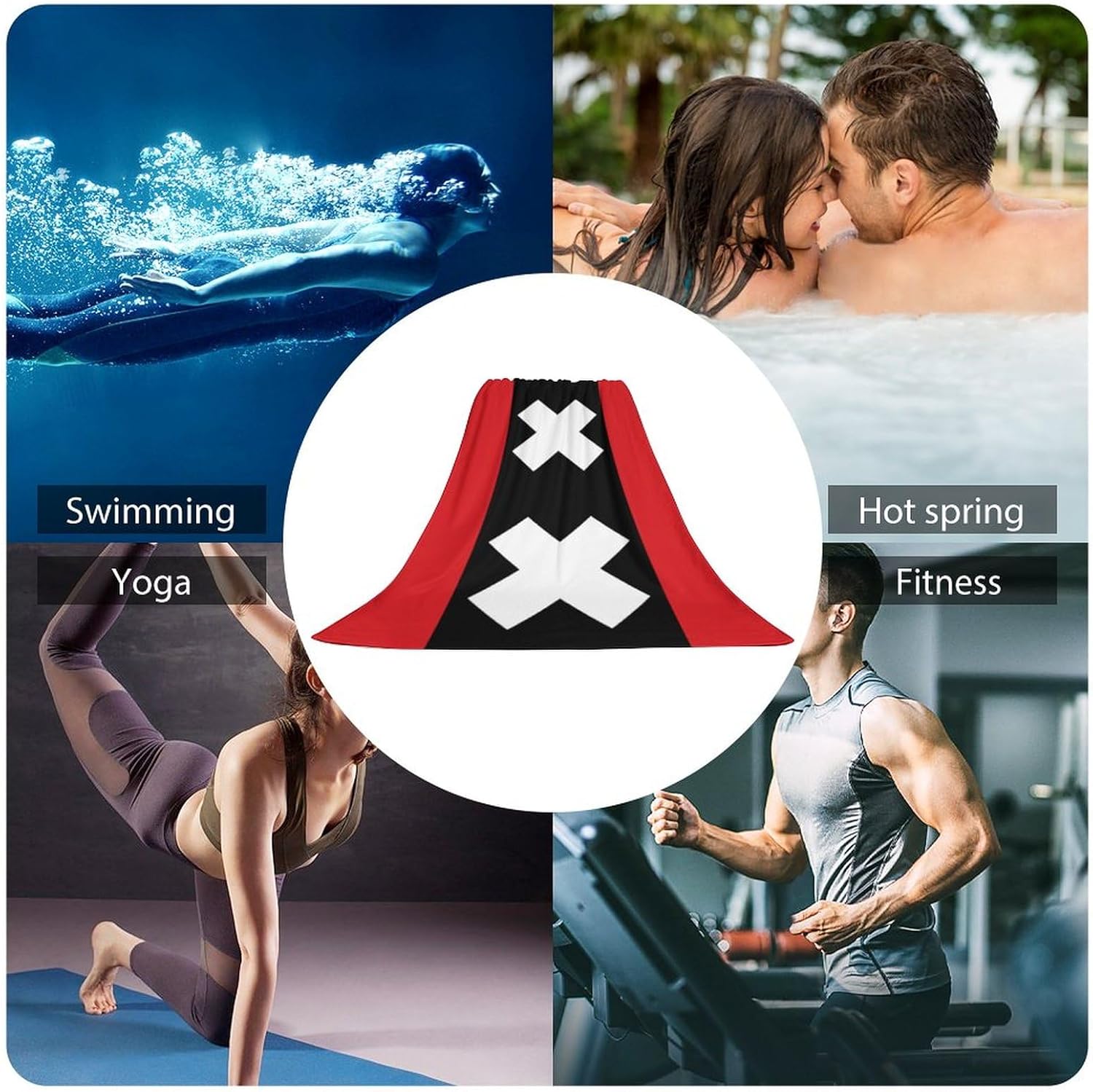 Amsterdam Flag Beach Towels Oversized Soft Bath Towel for Bathroom for Spa Hotel Swimming Pool 70x140