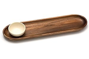 Lipper International Acacia Wood Bread Serving Trays