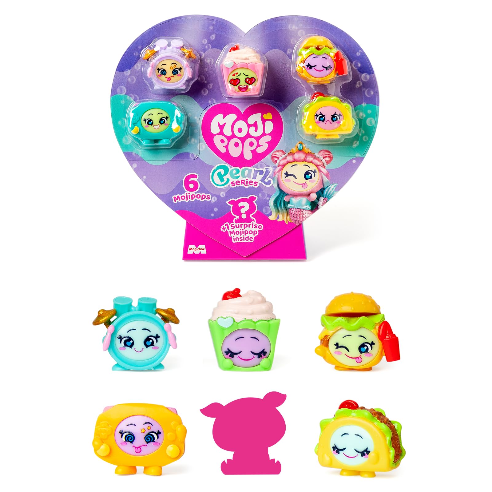 MOJI POPS Pearl Series – Multipack con 6 Figuras coleccionables con caritas Reversibles (1 Sorpresa con Efecto Perlado). 6/6 — view 13
