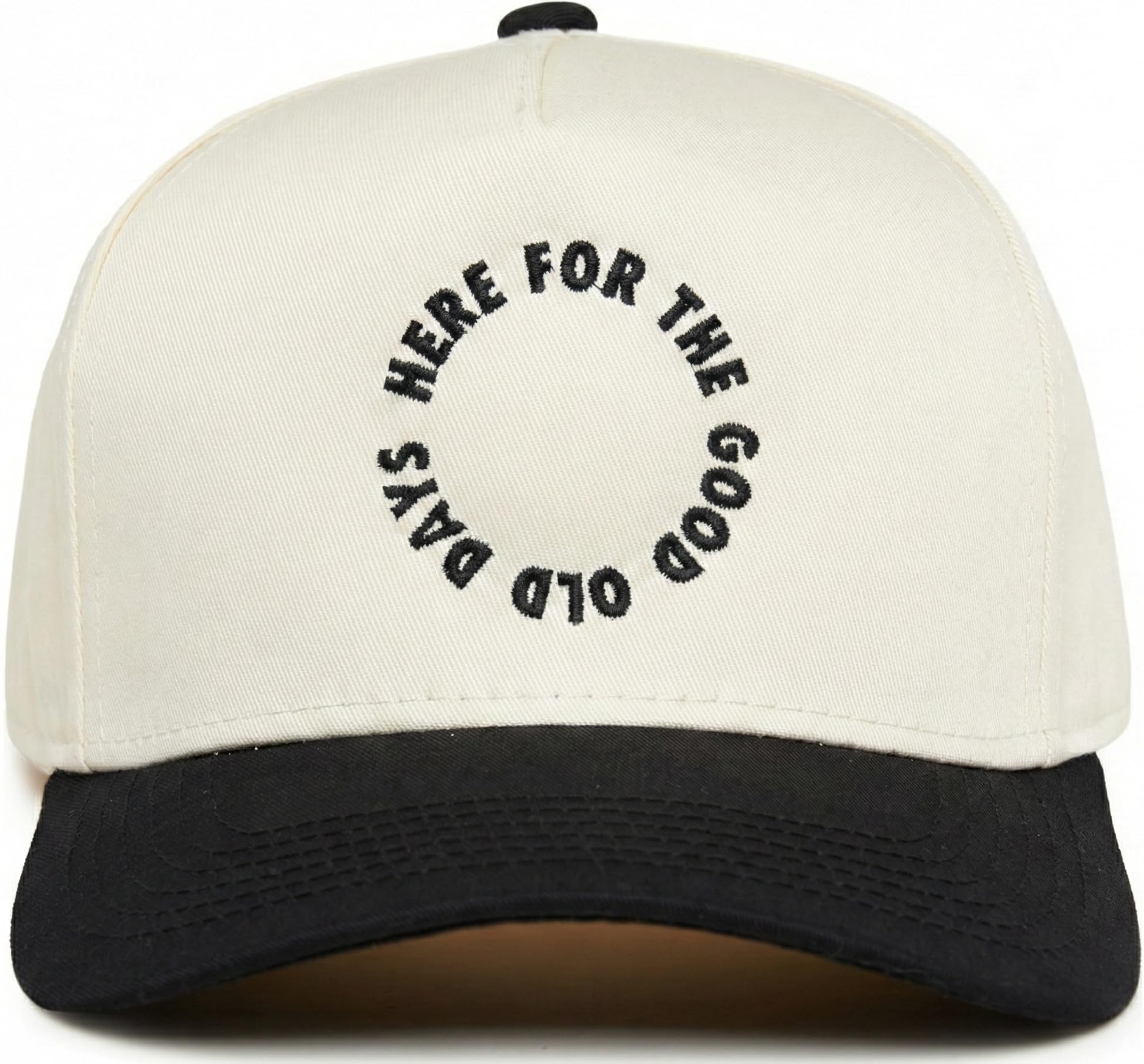 Funky Junque Adult Trucker Snapback Hat 2-Tone Baseball Cap
