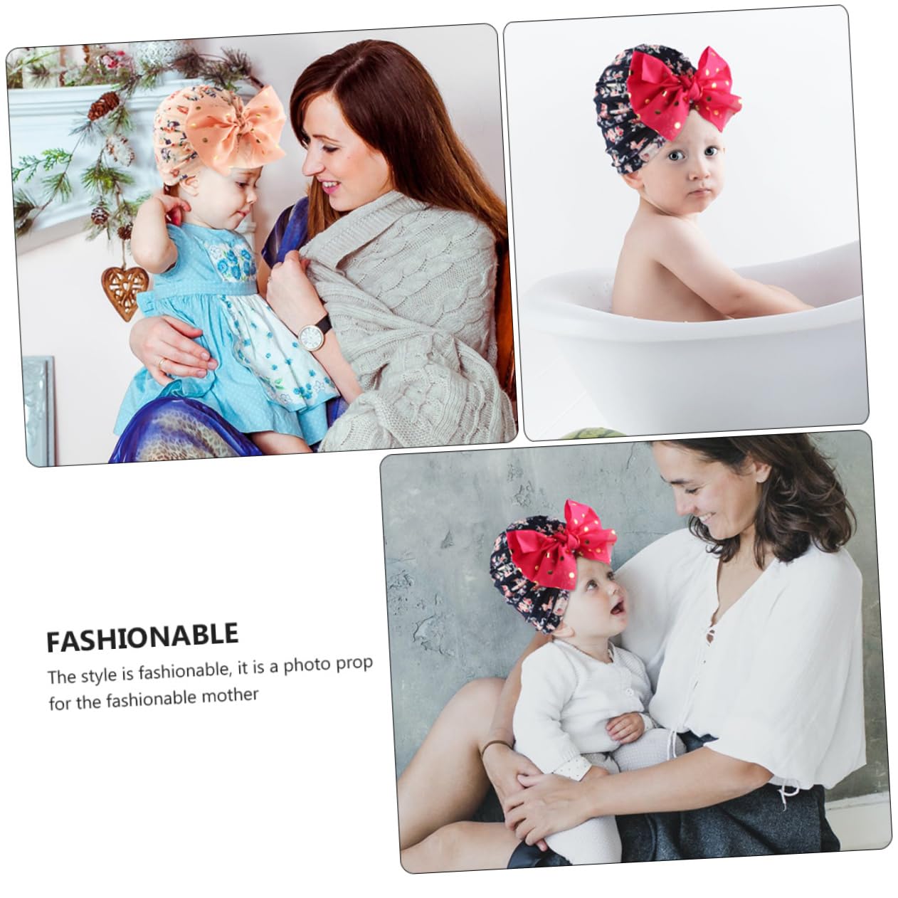 Healeved Gorro Turbante para Bebés Recién Nacidos Protección UV Y Cómodo