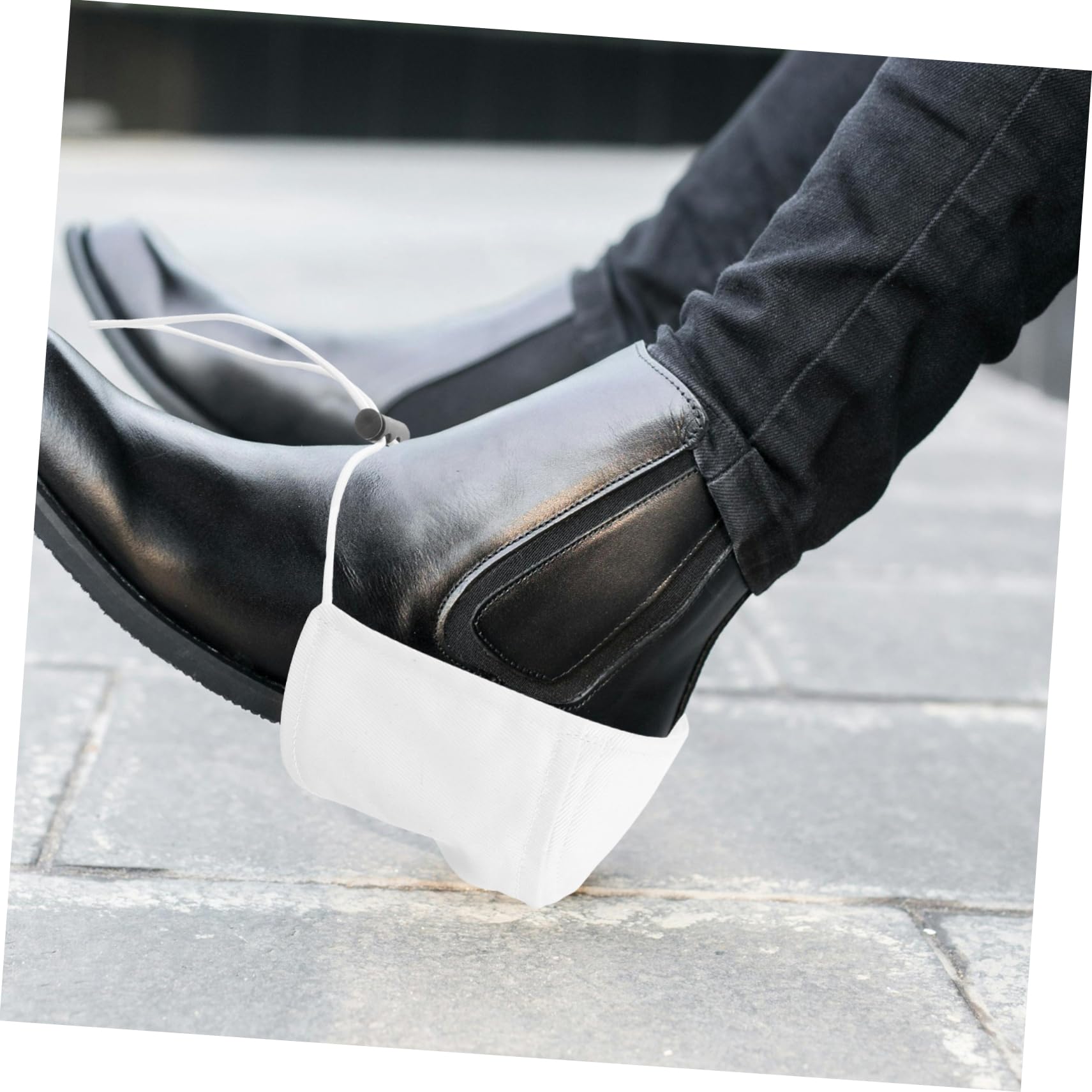 Baluue 10pezzi Coperture Per Tacchi Resistente All Usura Per Guida Di Coprischi Per Scarpe Alta Protezione Per Tallone Accessorio Per Donne e Uomini Facile Da Indossare e Rimuovere