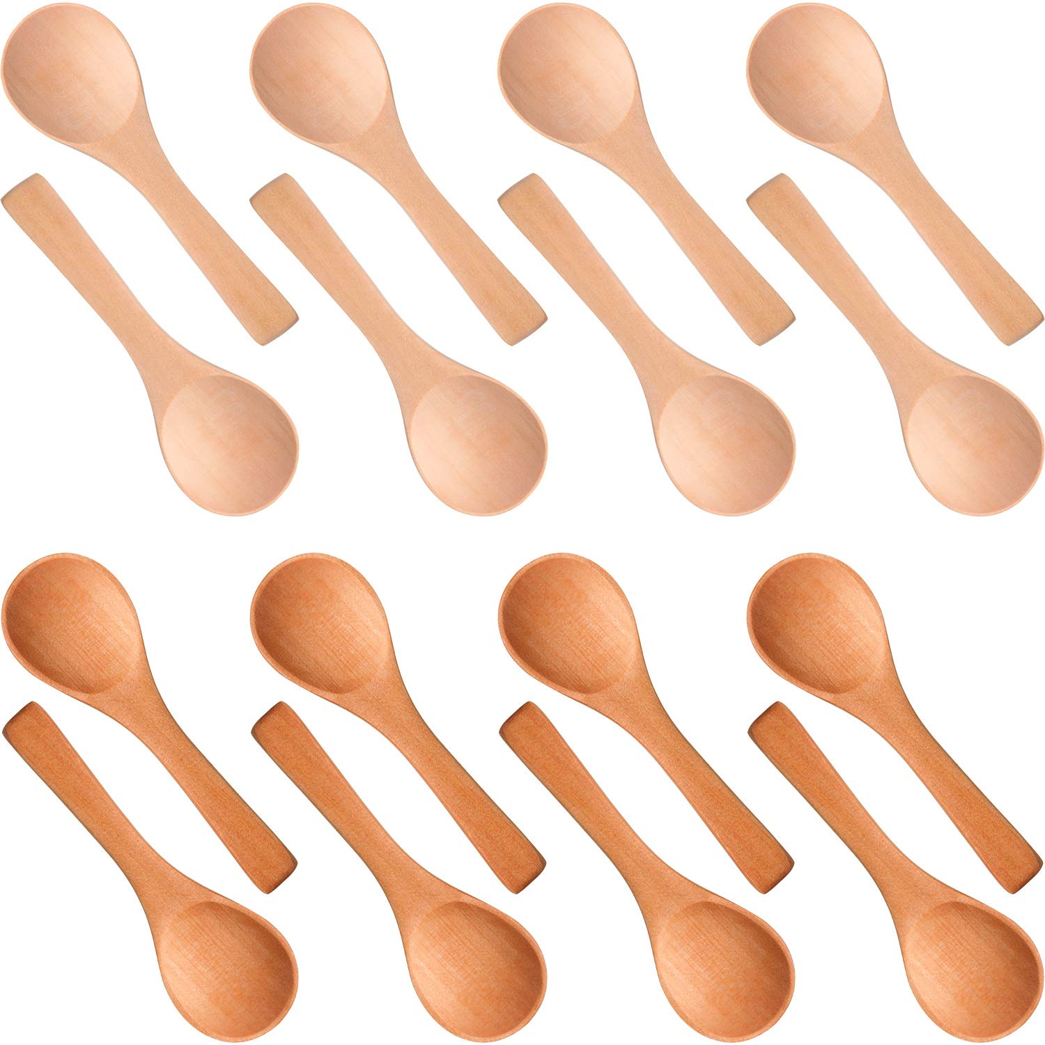 Petites cuillères en bois pour épices sucre miel et condiments