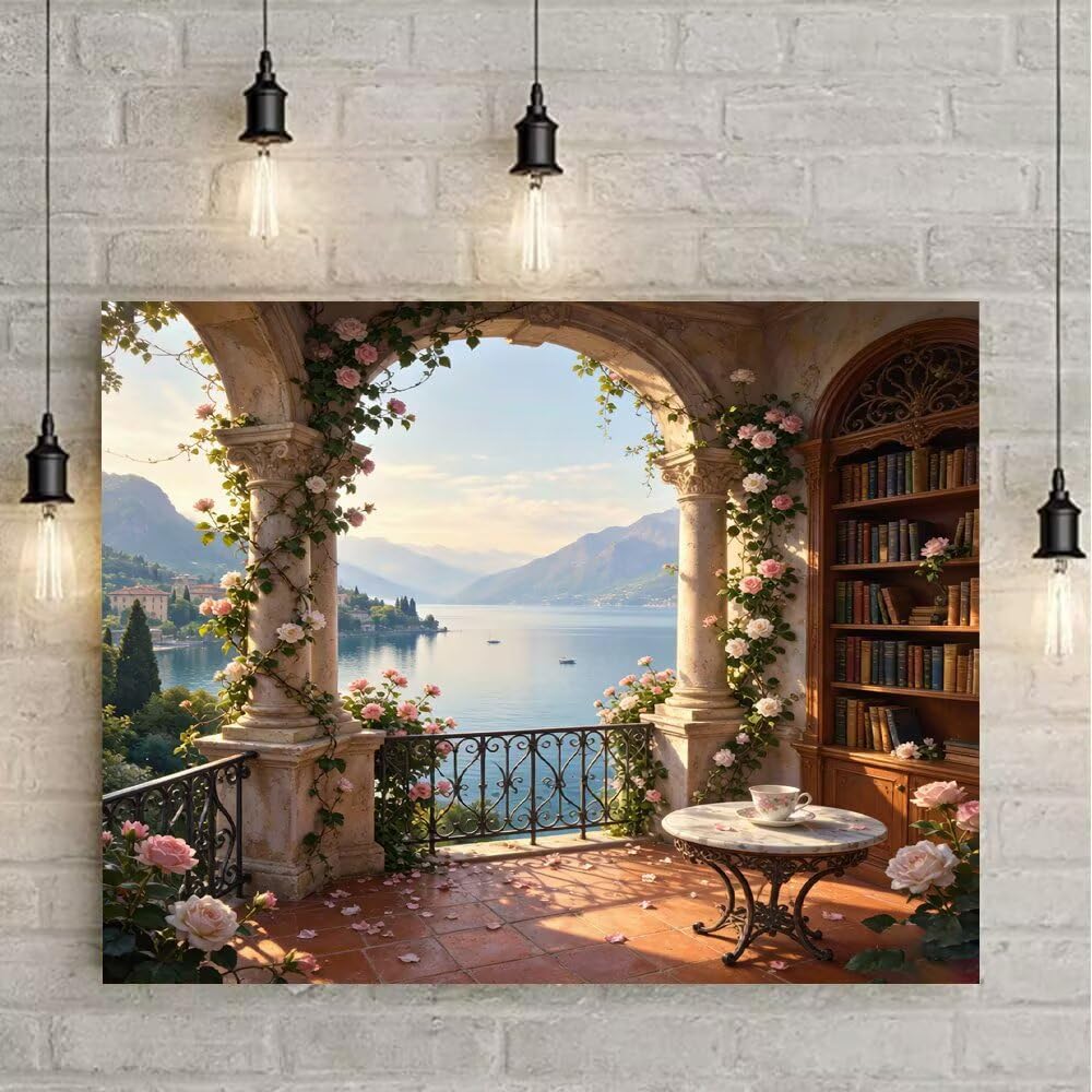 Diamond Painting Adulti Terrazza Diamond Painting Kit 135x100cm 9-Q8846