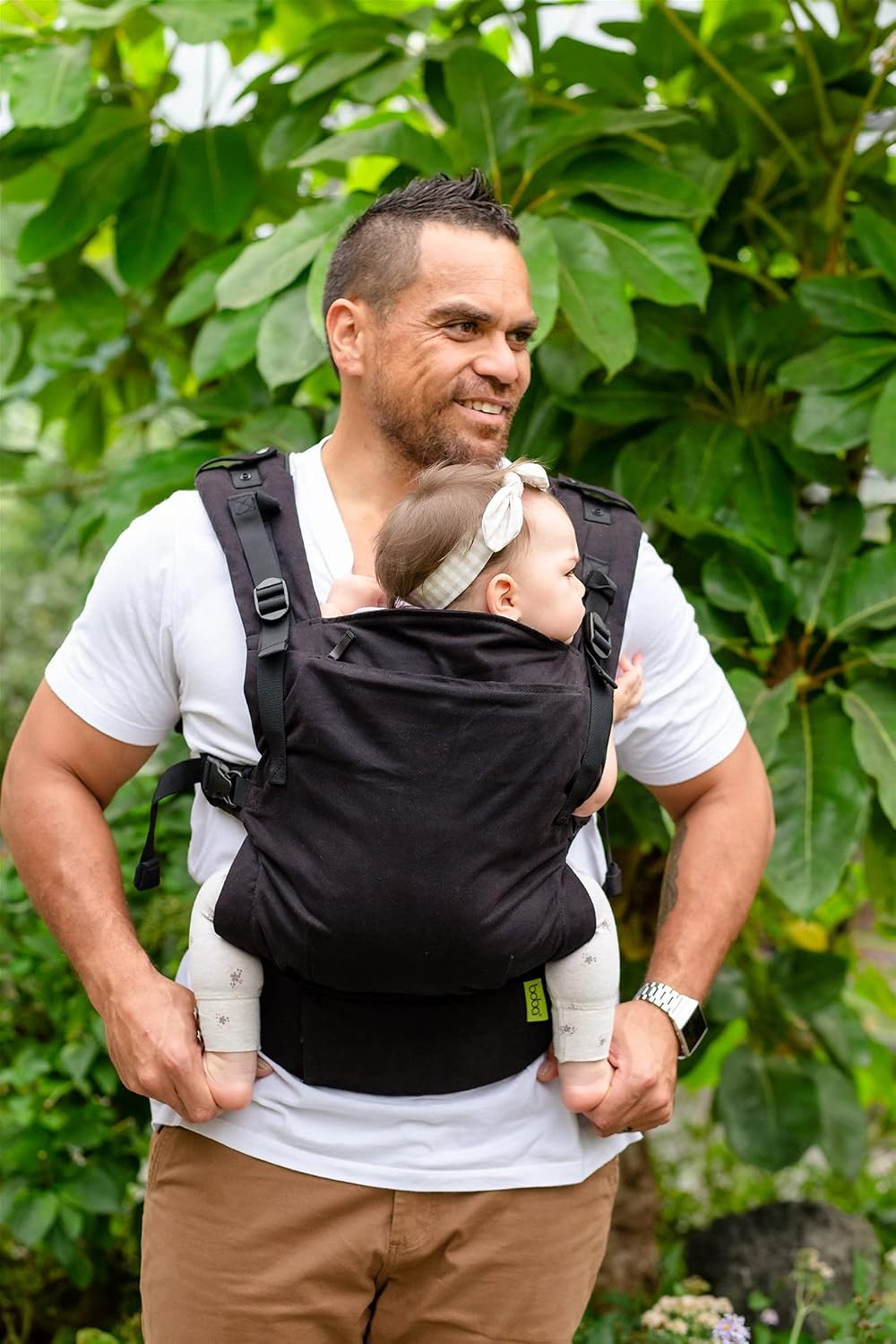 Boba X Baby Carrier - Adaptable, Micro-Adjustable for Babies 7-45 lbs (Black Beauty)