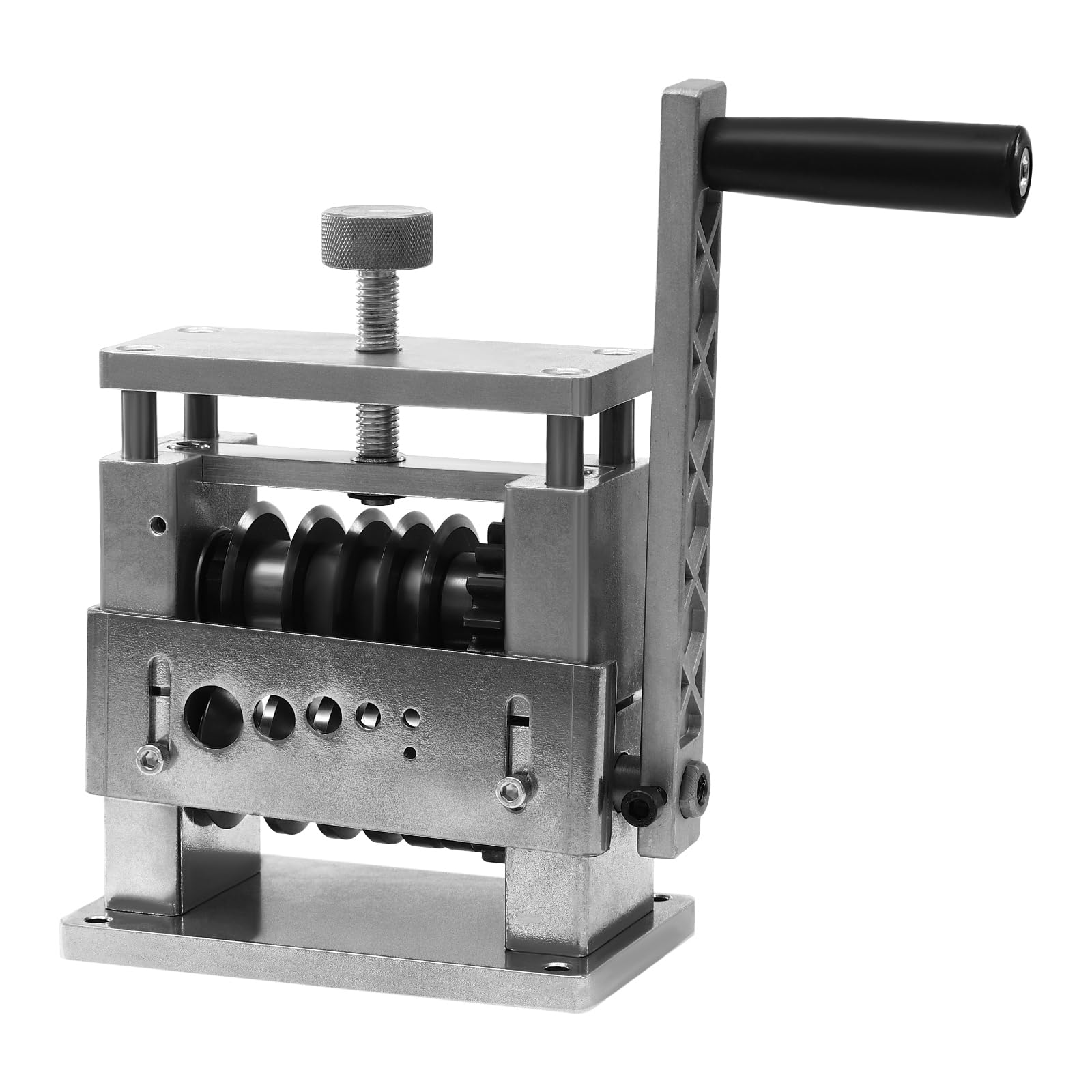 Máquina pelacables manual 100 rpm, pelacables de 3,4-17 mm, manual eléctrico, herramienta pelacables de dos modos con mango extraíble y cuchillas de carburo, altura de la cuchilla ajustable