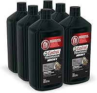 Vista 4 de Castrol Transmax Mercon V Líquido de transmisión automática, 1 cuarto de galón, paquete de 6